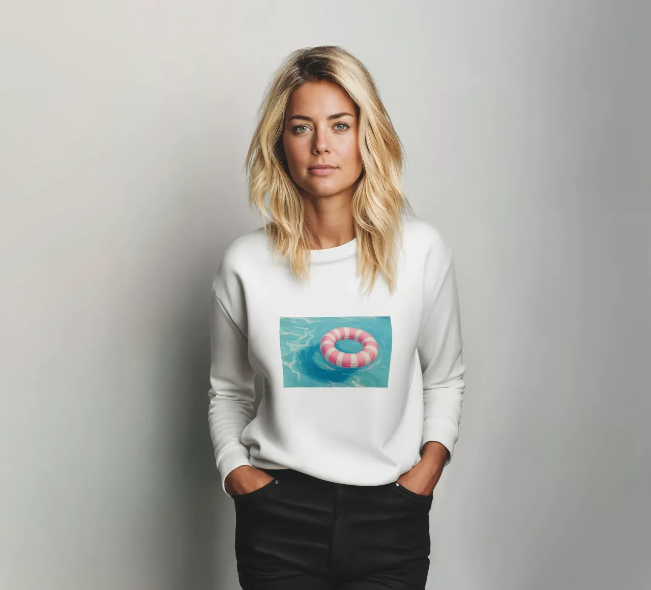 Swim Ring felpa da Attaboy Dsgn