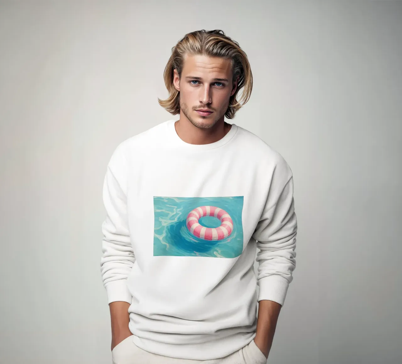 Swim Ring felpa da Attaboy Dsgn