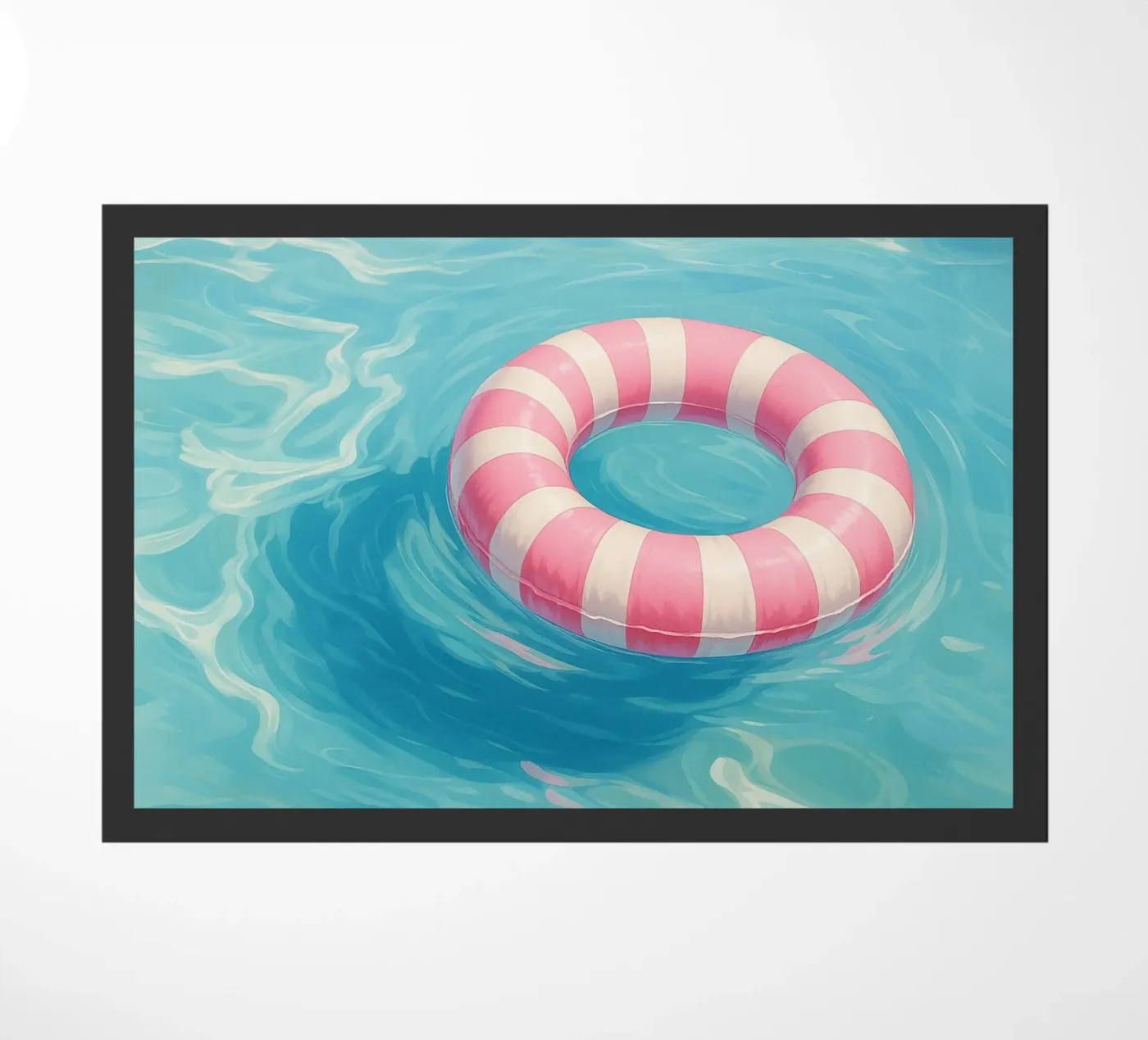 Swim Ring doormat by Attaboy Dsgn