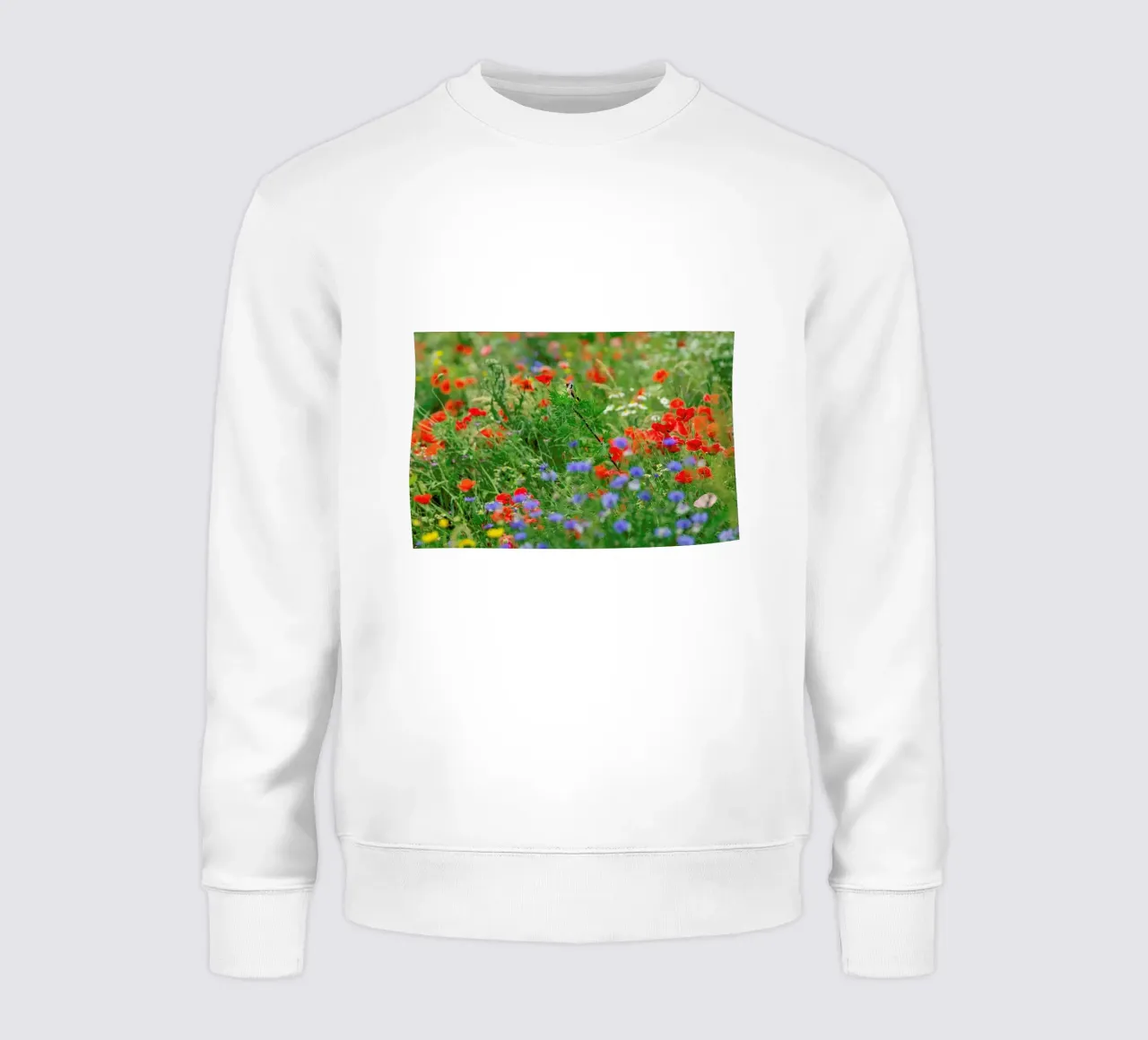 Wild Flowerfield felpa da Curious Collections by Marielle Leenders