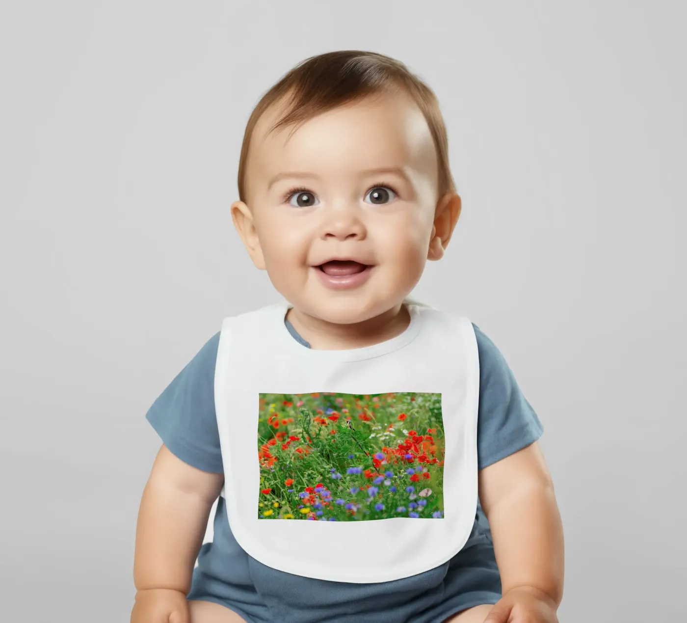 Wild Flowerfield bavaglino da Curious Collections by Marielle Leenders