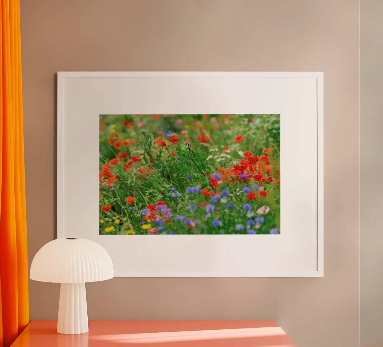 Wild Flowerfield carta hahnemühle da Curious Collections by Marielle Leenders