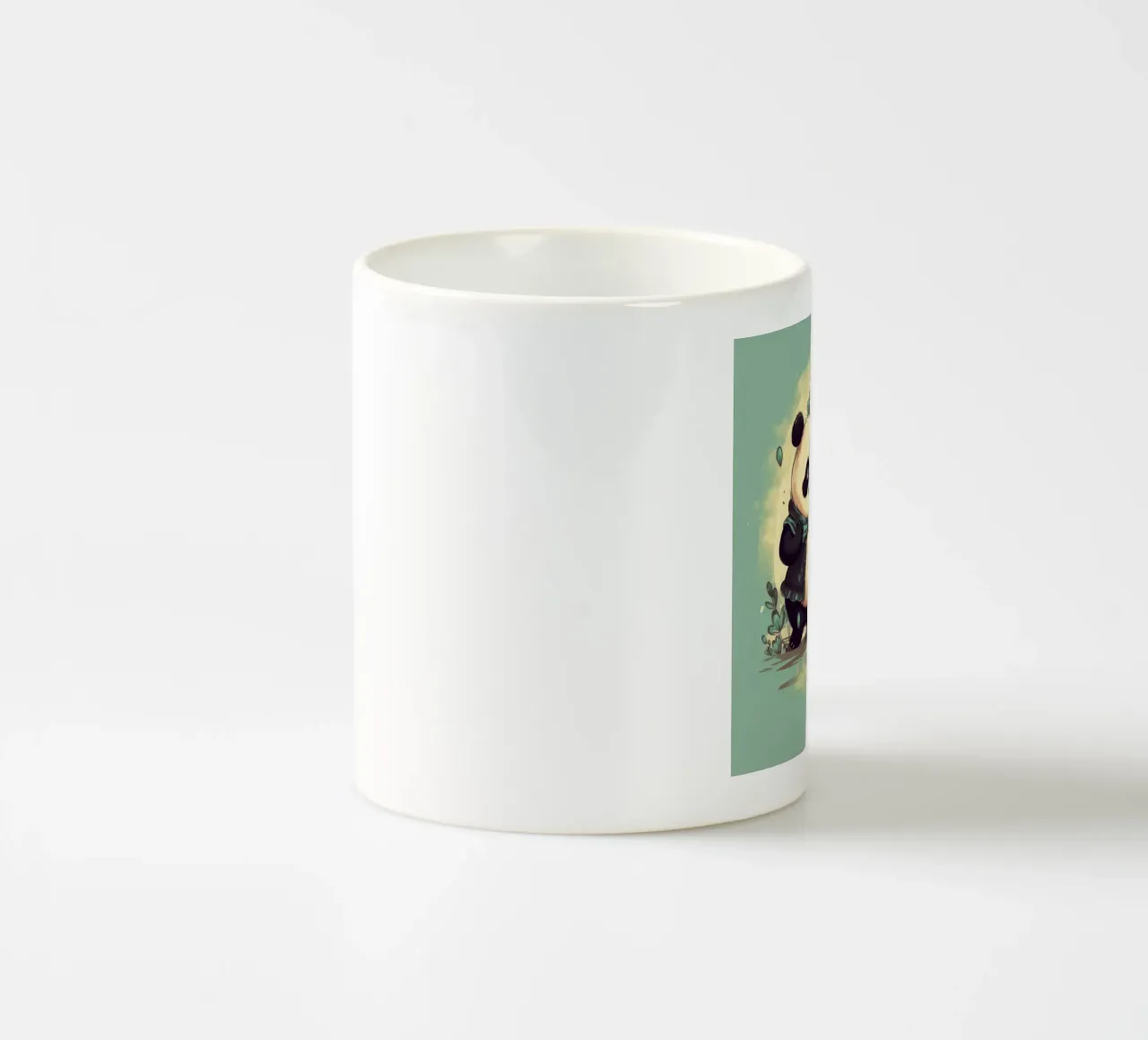 Duo di panda retrò tazza in ceramica da Funny Animals