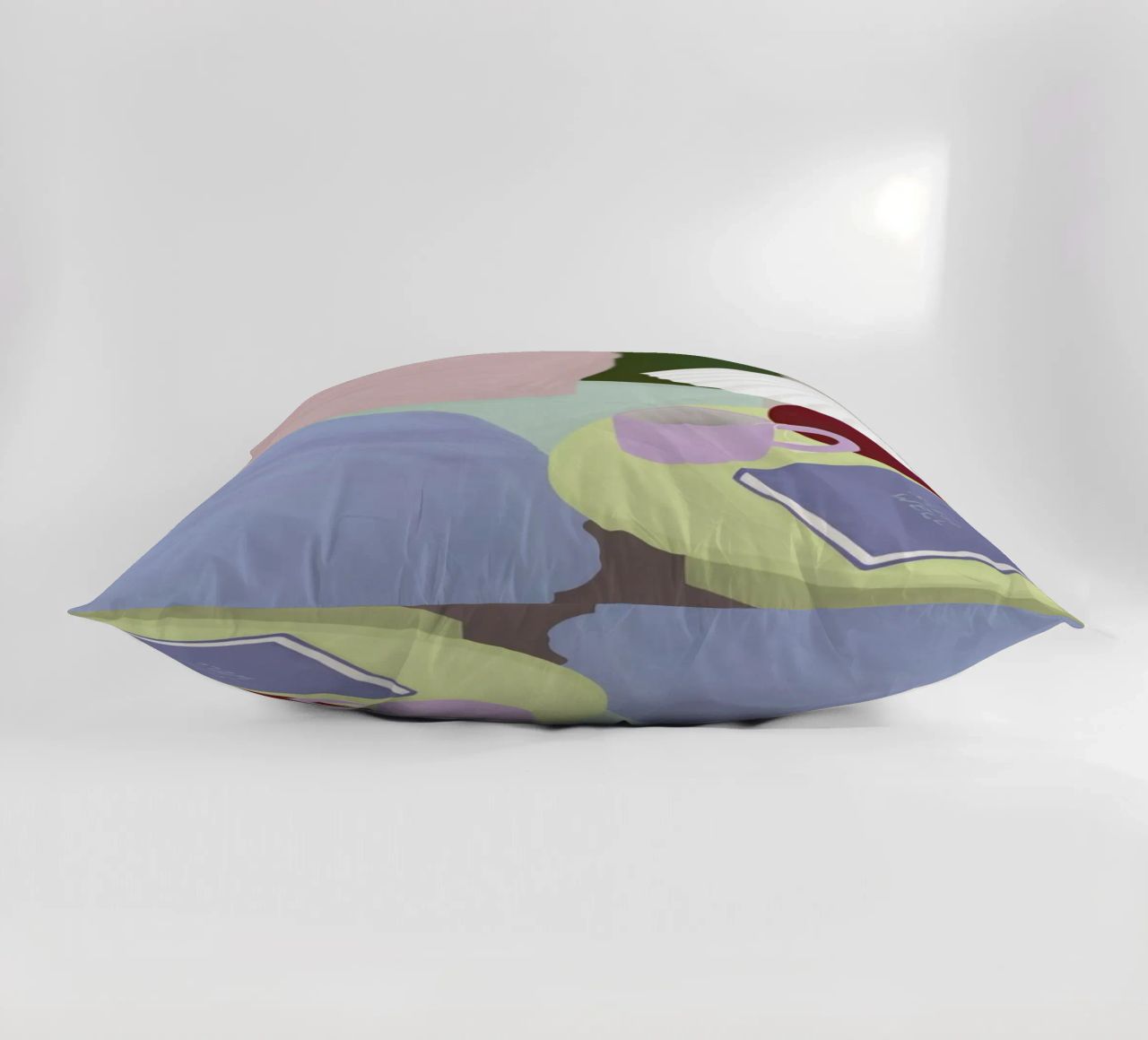 Sleep Well decorative cushion by Frauke Schyroki