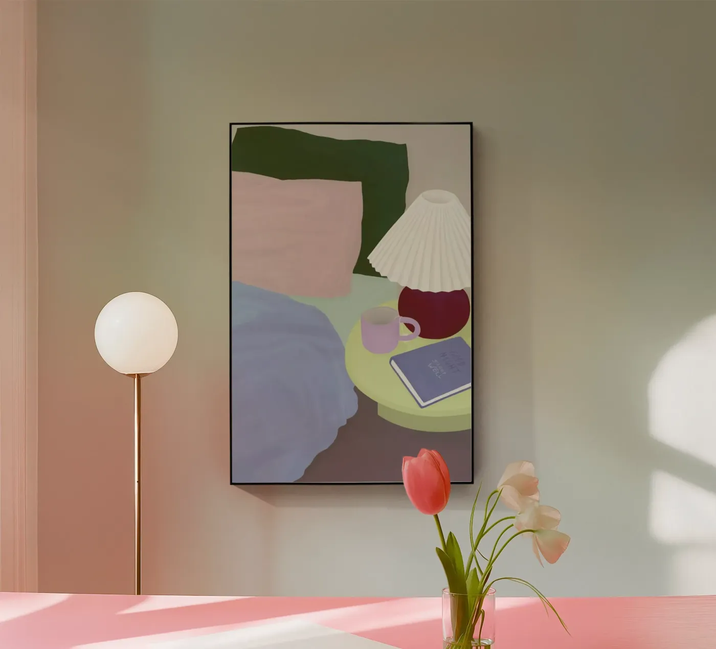 Sleep Well acrylic glass by Frauke Schyroki