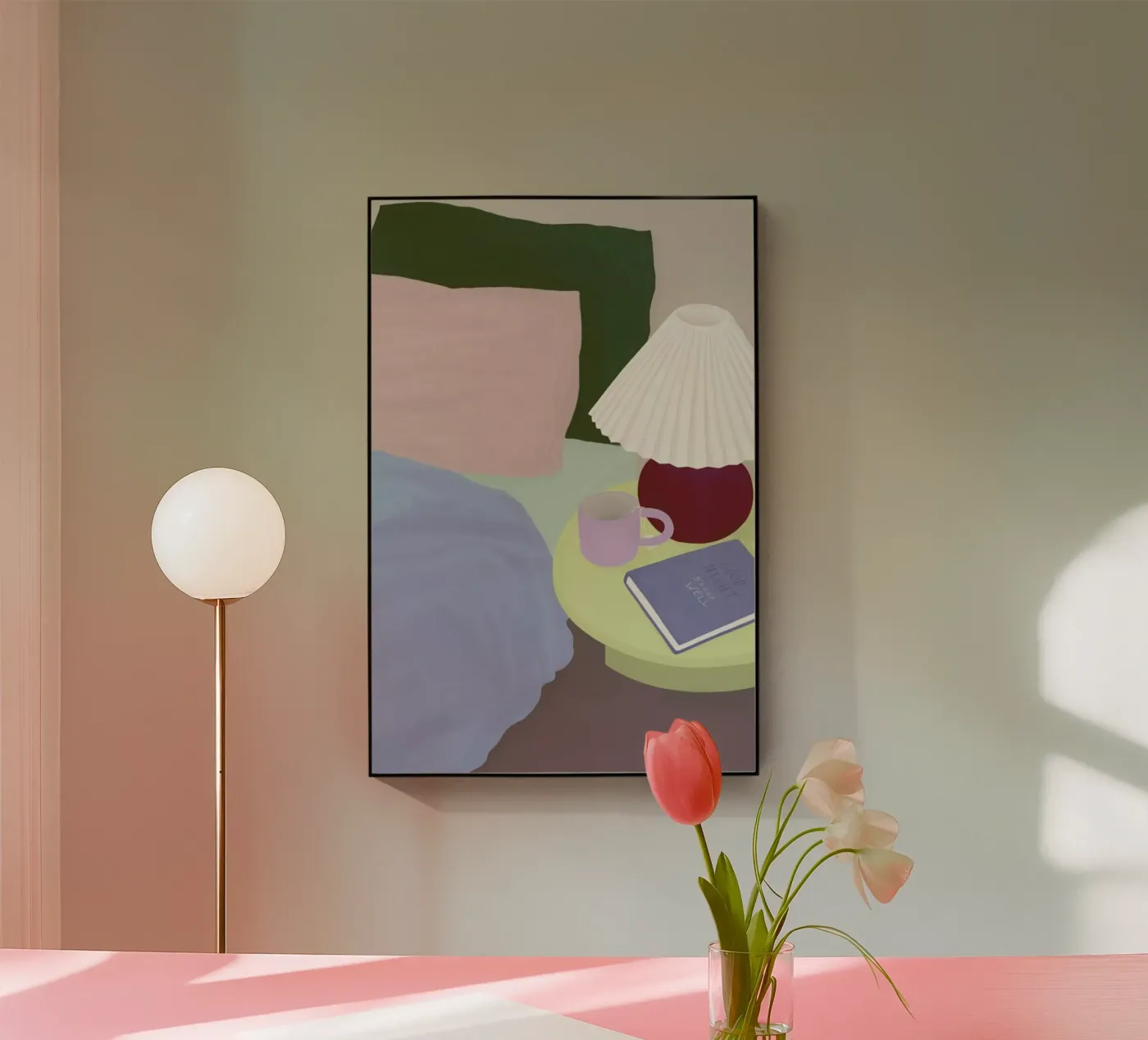 Sleep Well plexiglass da Frauke Schyroki