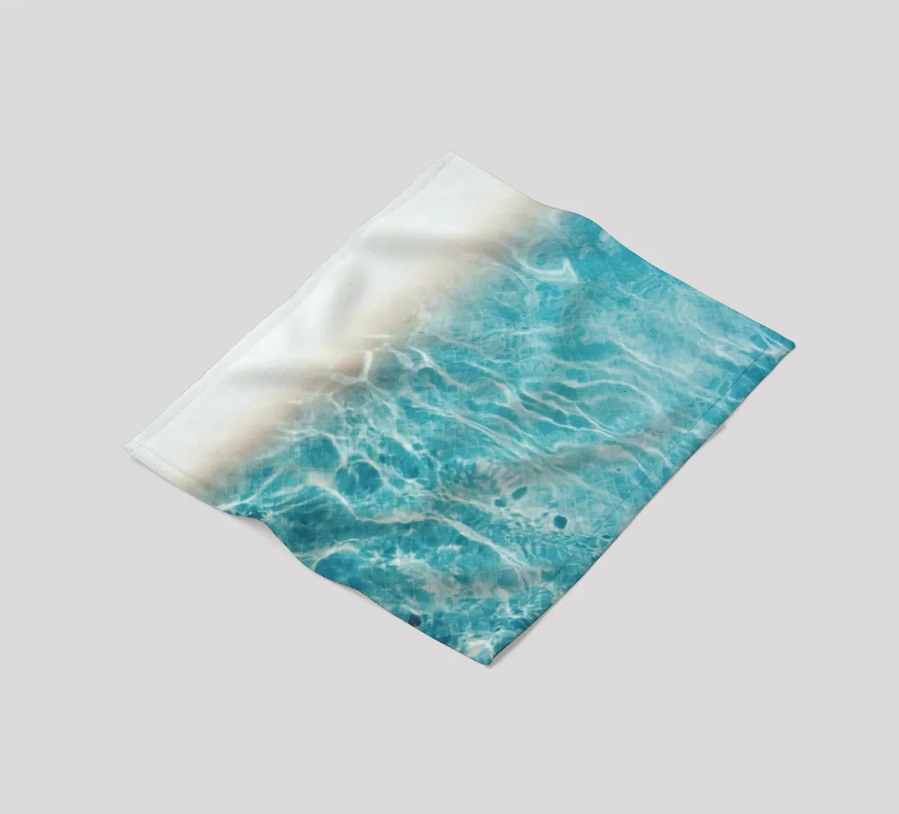 Analog Series Pool In Summer coperta in pile da Sebastian Hilgetag