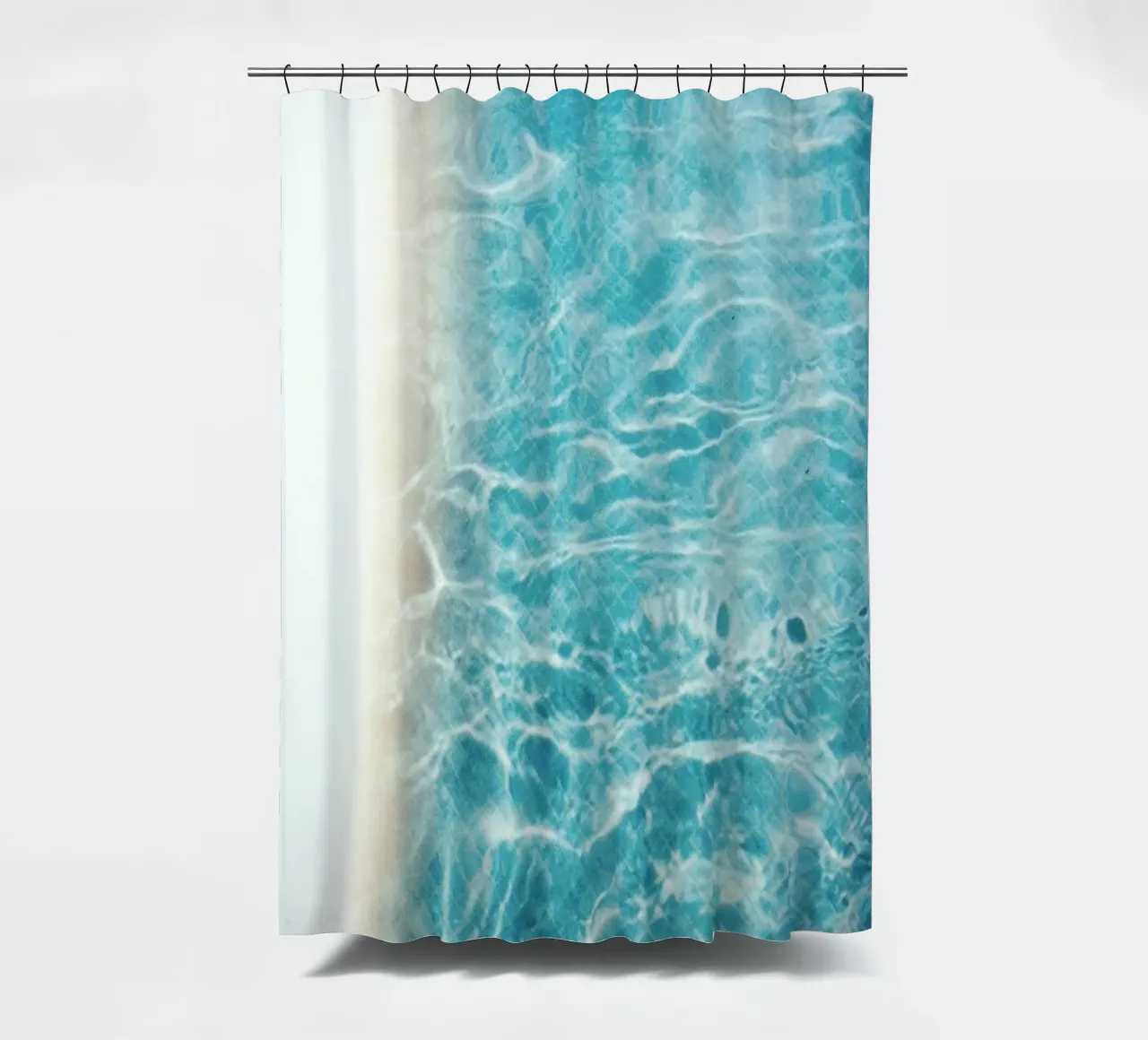 Analog Series Pool In Summer tenda da doccia da Sebastian Hilgetag