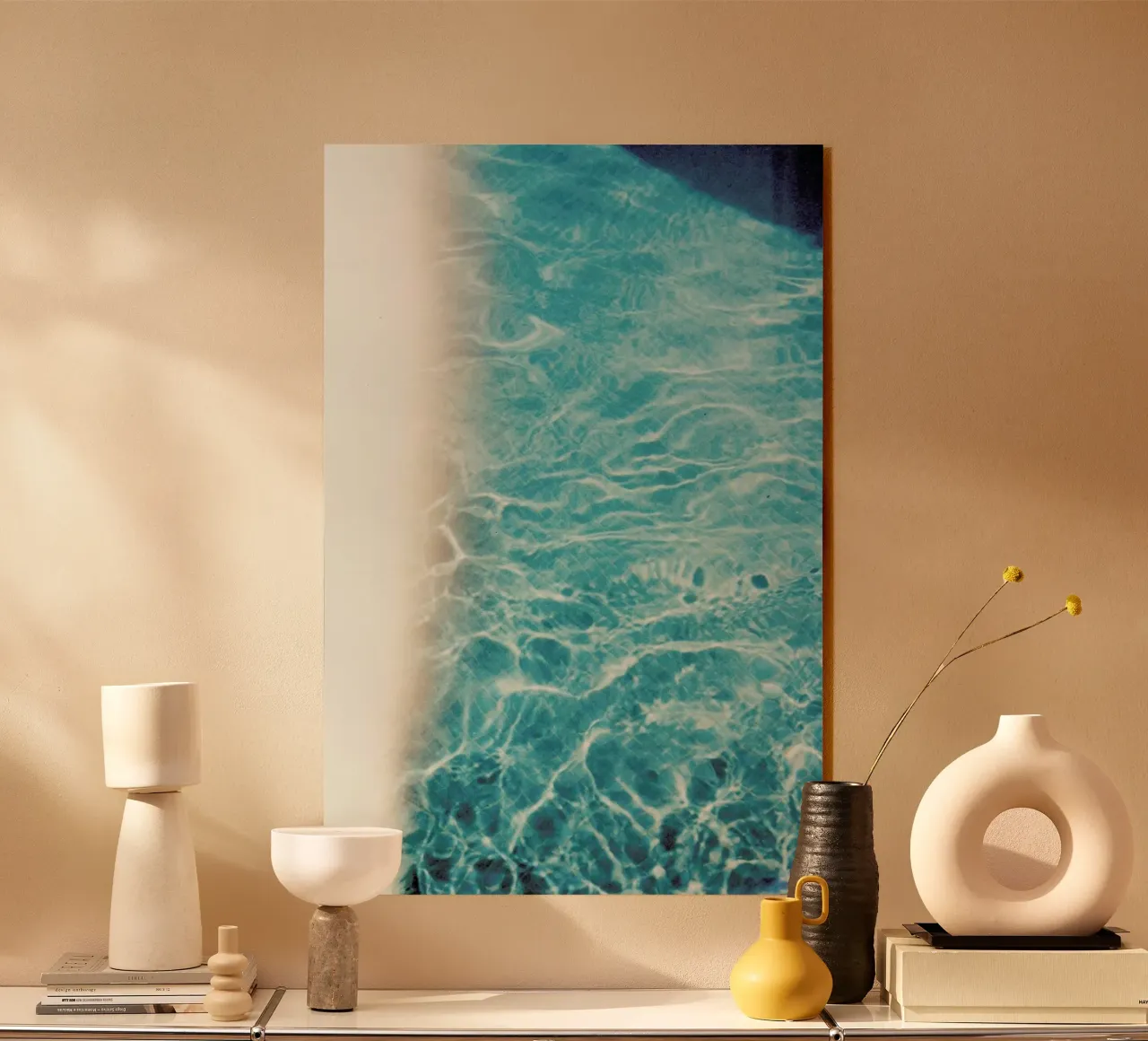 Analog Series Pool In Summer plexiglass da Sebastian Hilgetag