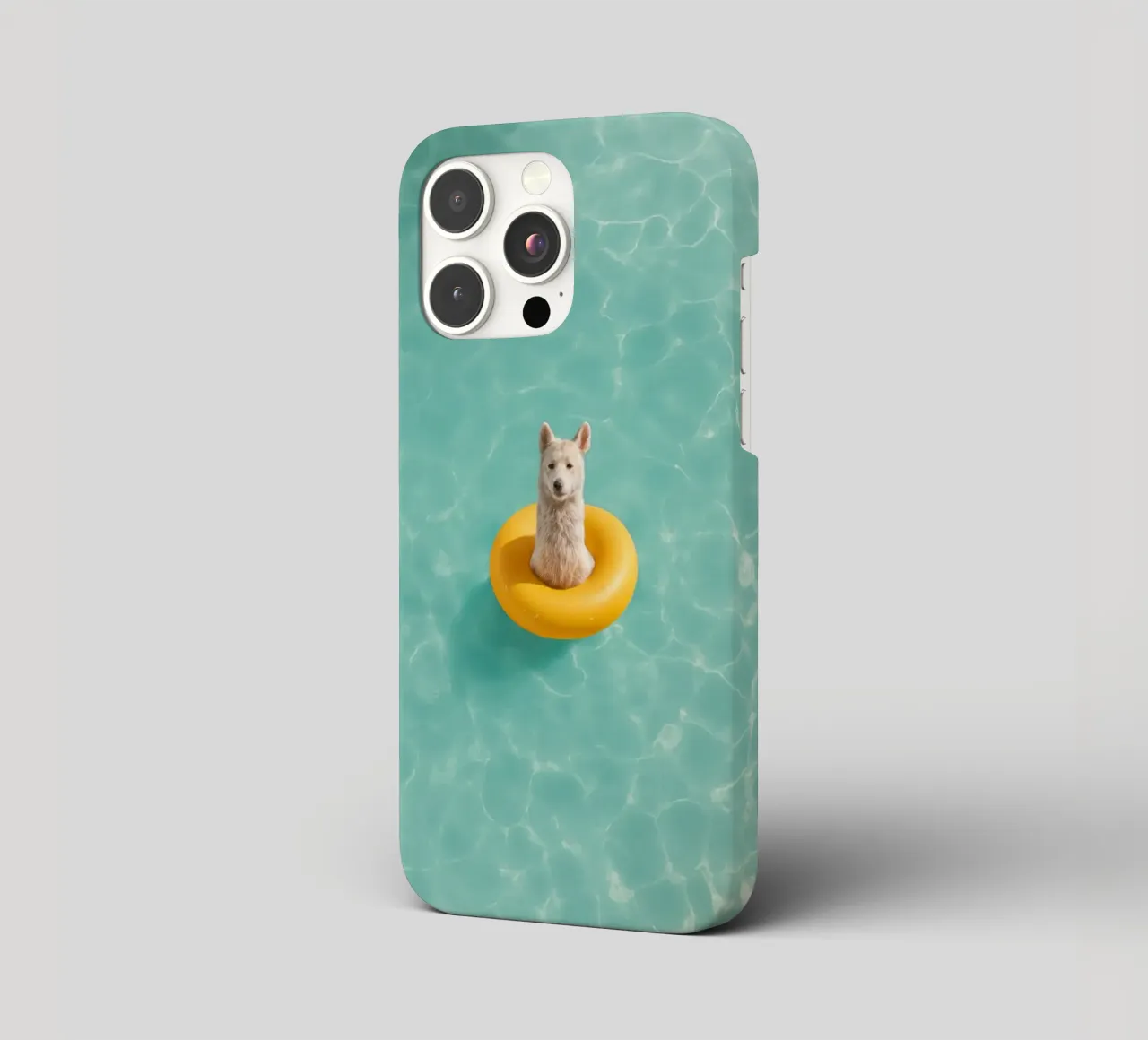 Llama in Pool cover iphone da Attaboy Dsgn