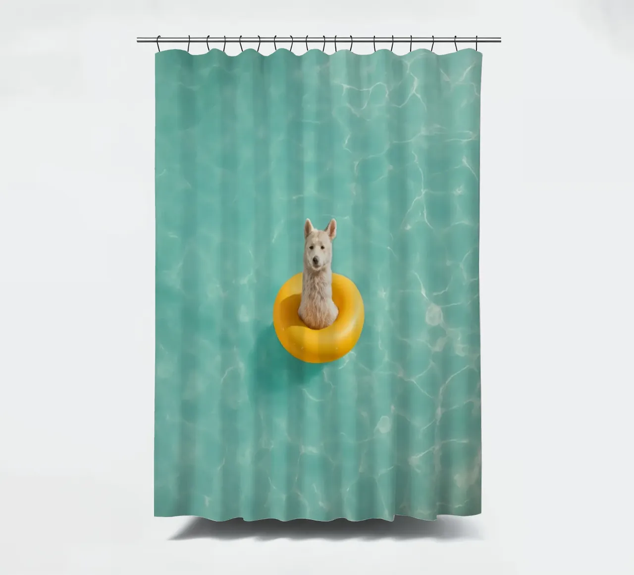 Llama in Pool tenda da doccia da Attaboy Dsgn