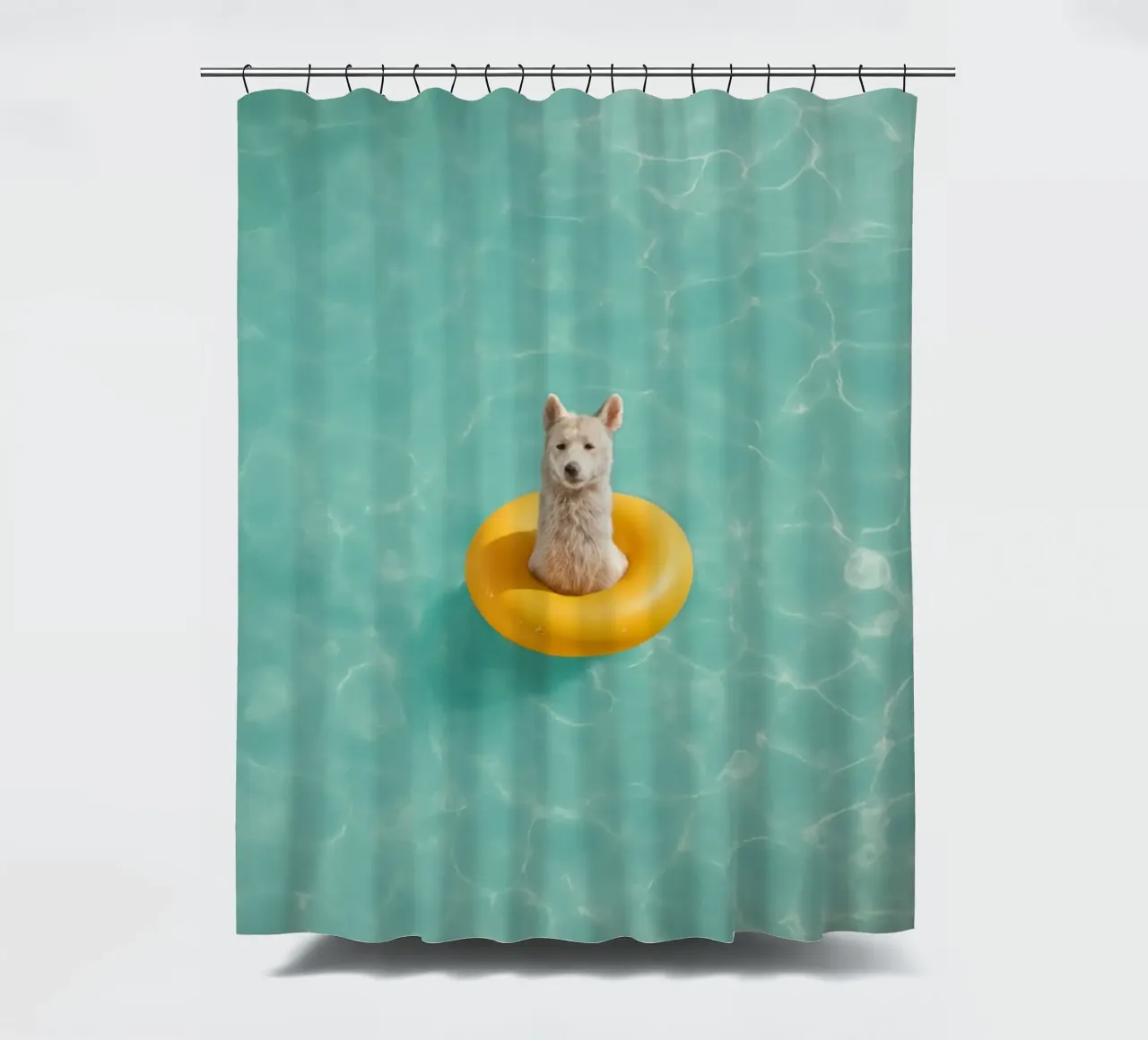 Llama in Pool tenda da doccia da Attaboy Dsgn