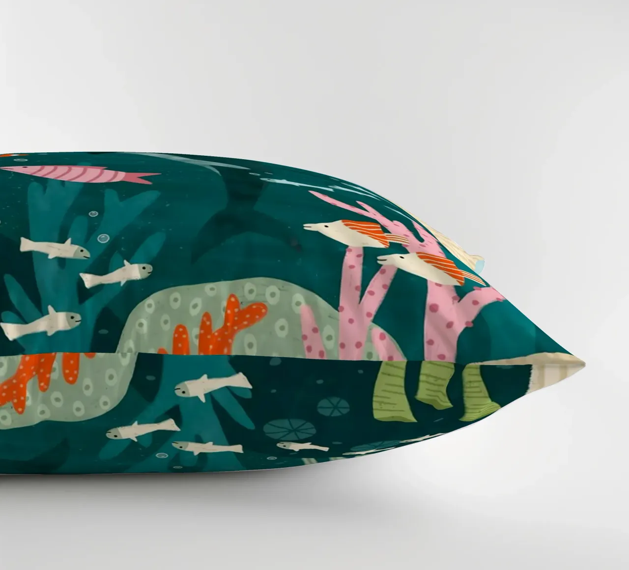 Ragazza e orca cuscino da Connie shop