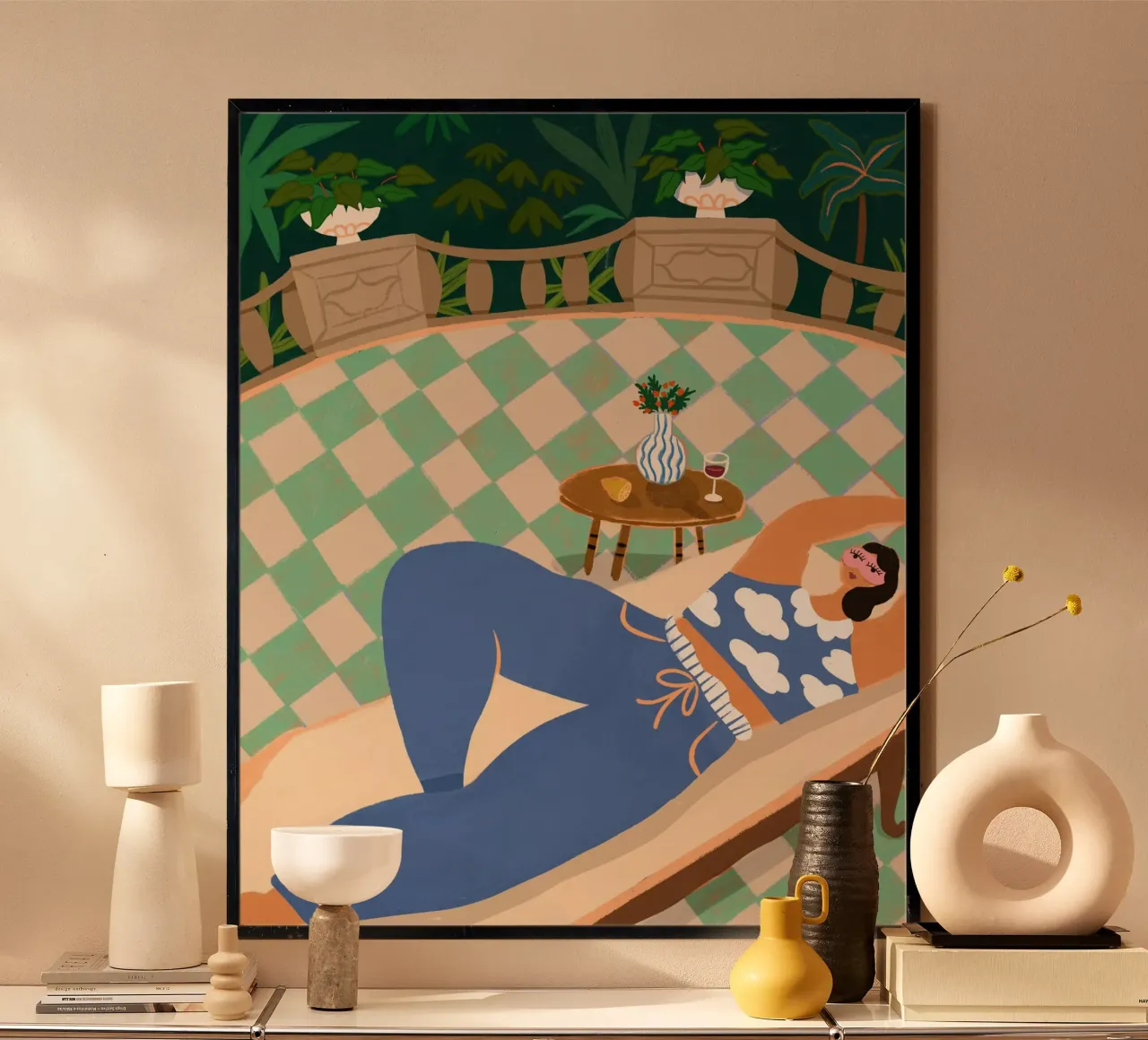 Sleeping Beauty poster van Arty Guava