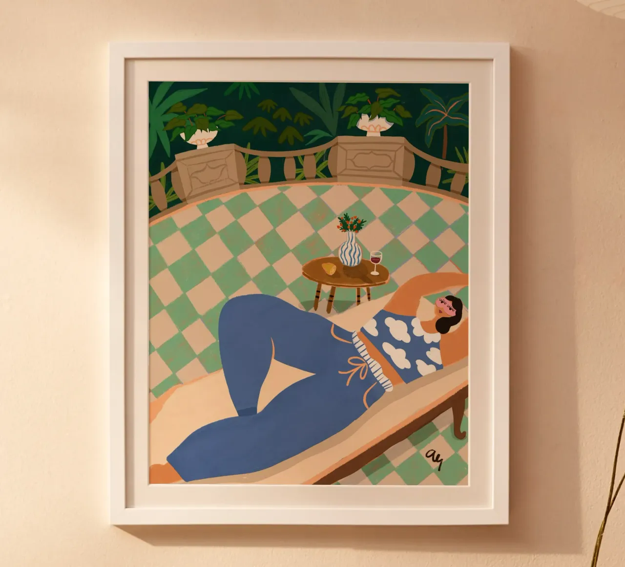 Sleeping Beauty poster van Arty Guava