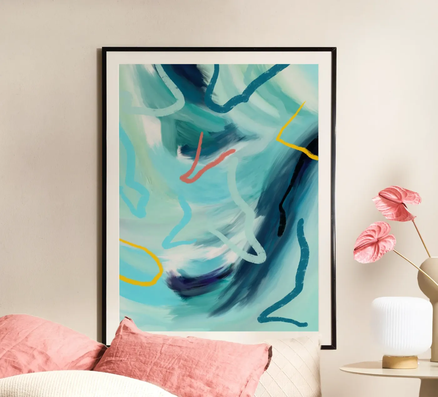 La mer 2 poster da Petra Lang