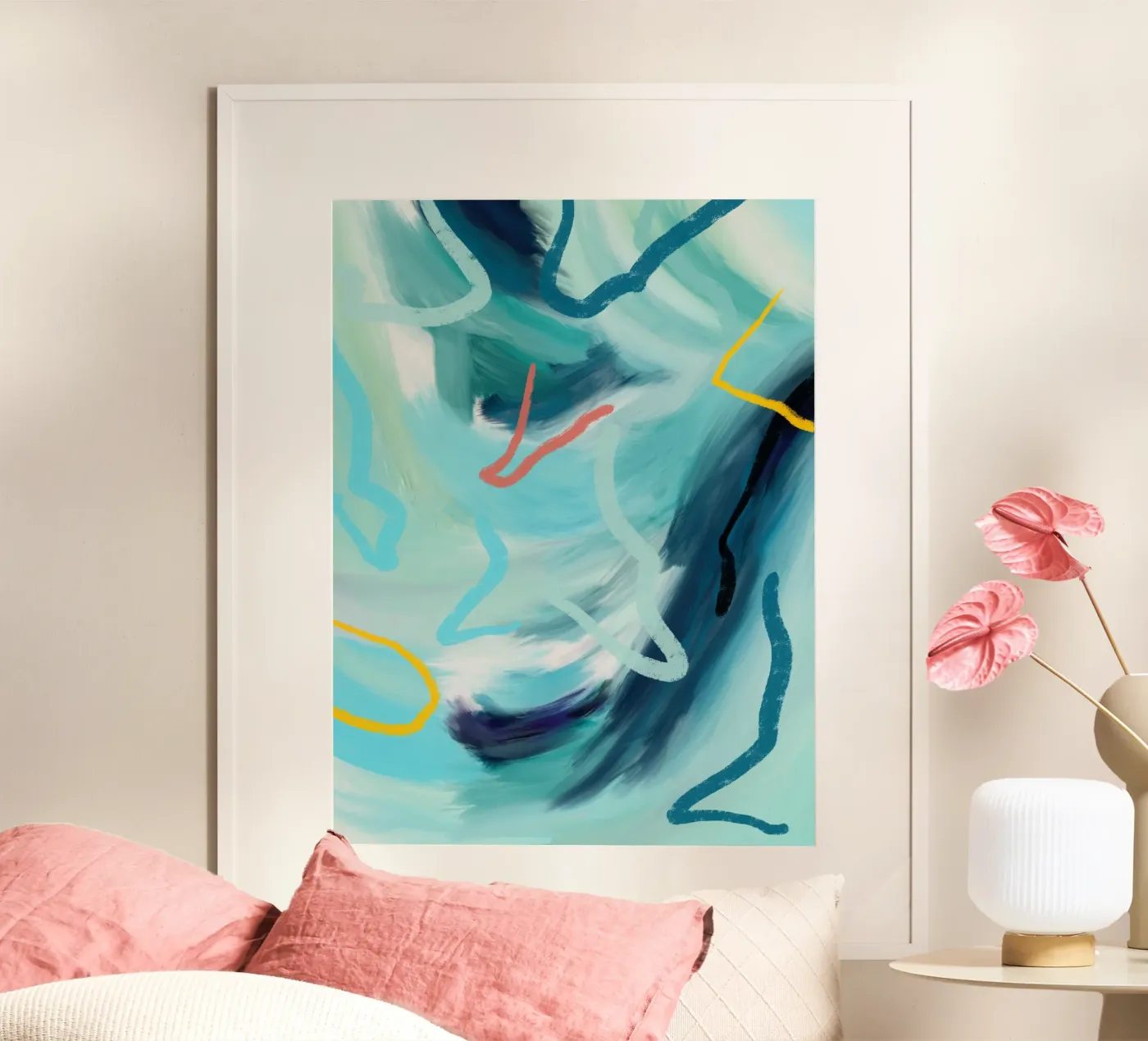 La mer 2 poster da Petra Lang