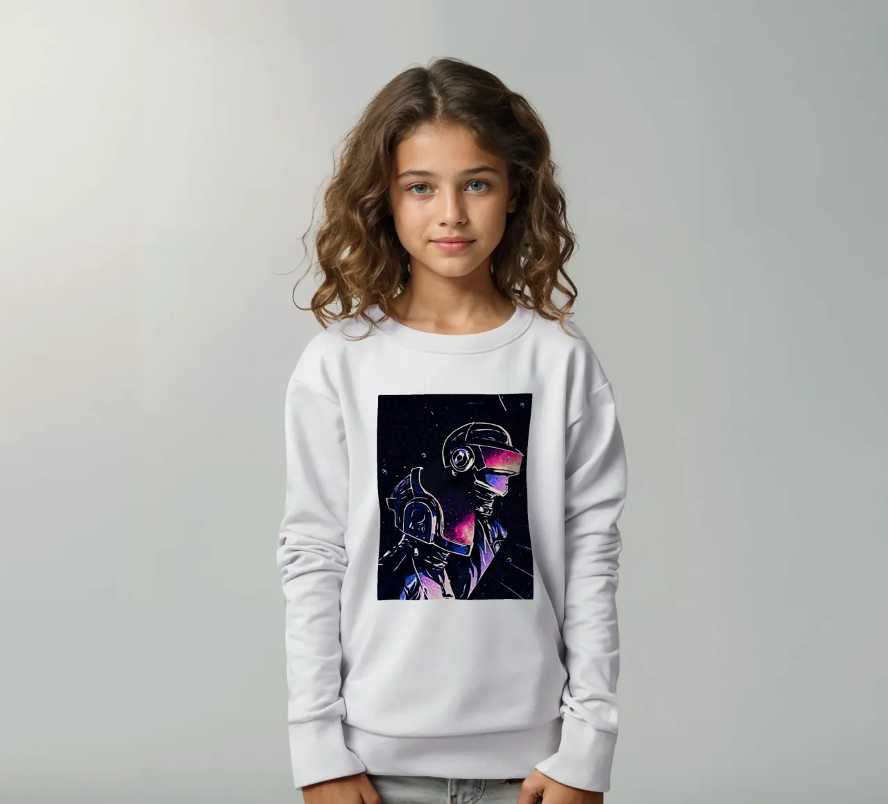 Daft Punk, Daft Punk, Daft Punk, Daft Punk, Daft Punk, Daft Punk, Art P felpa bambino da music soul