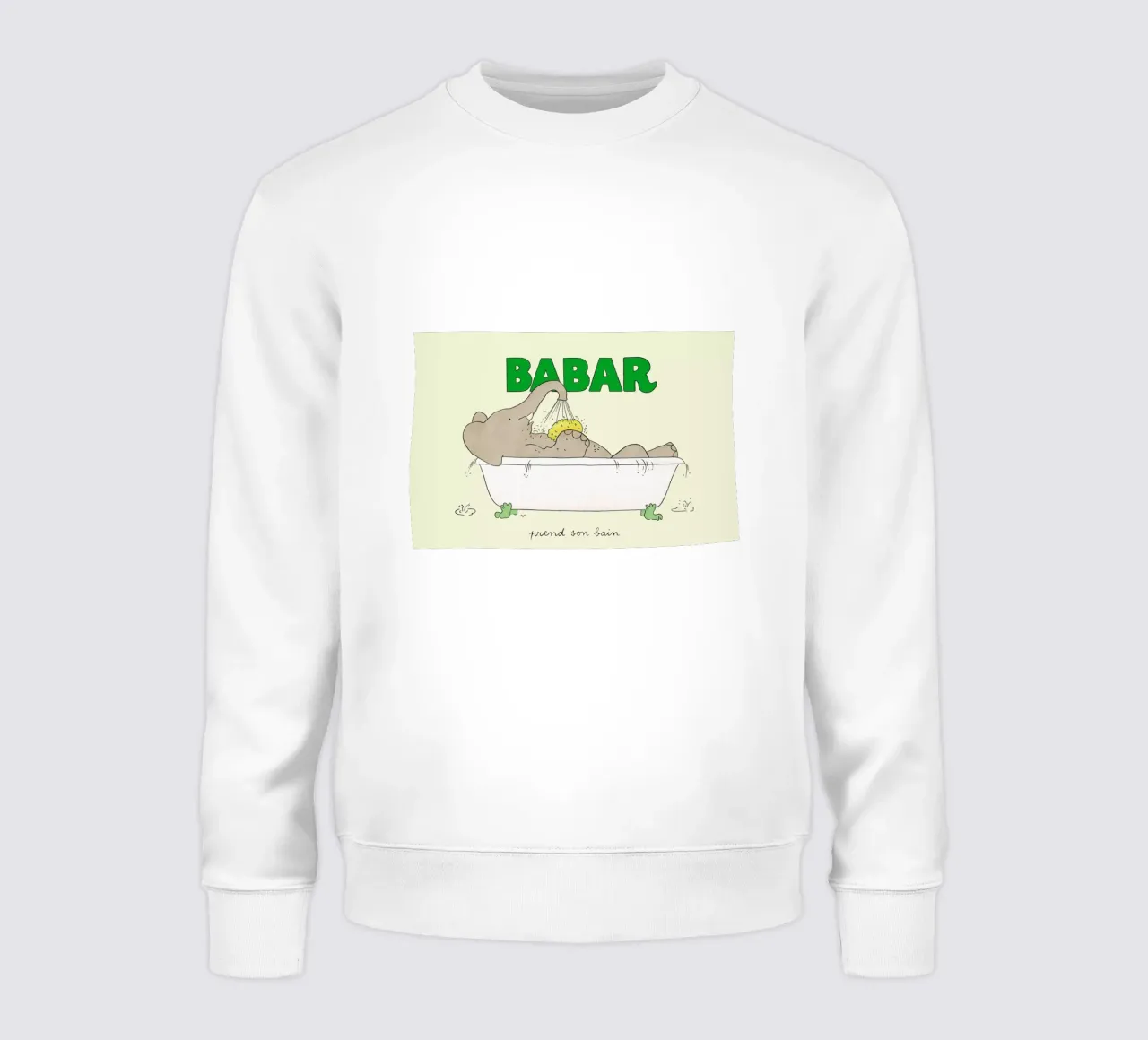 Babar Bathtime 2 felpa da Little Flourishes
