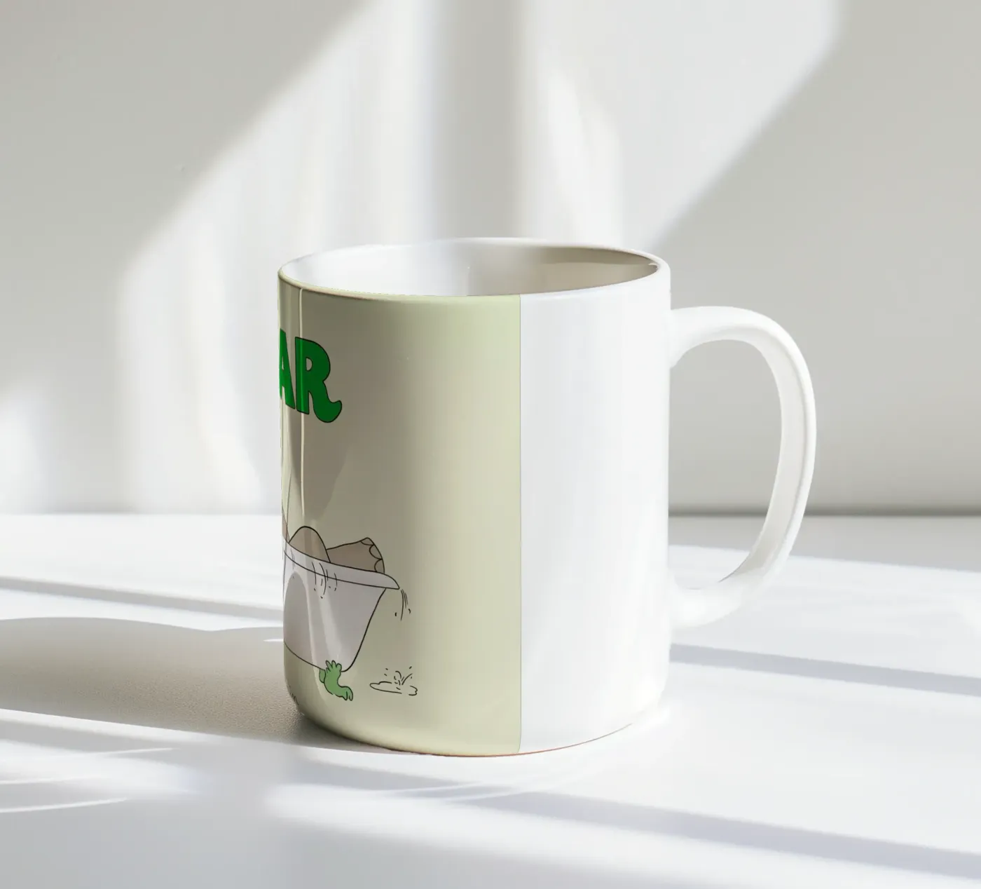 Babar Bathtime 2 ceramic mug by Little Flourishes