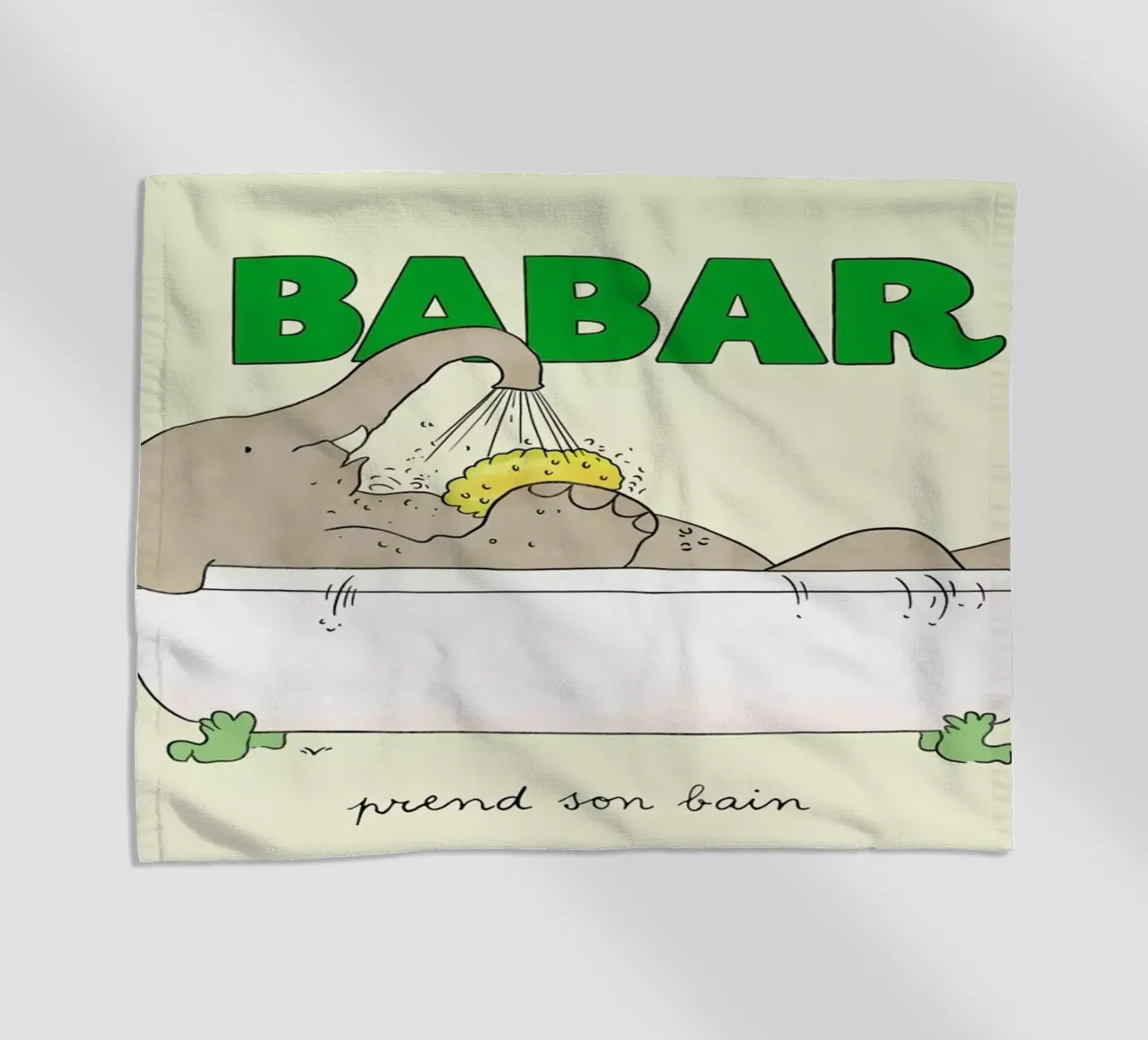 Babar Bathtime 2 telo mare da Little Flourishes