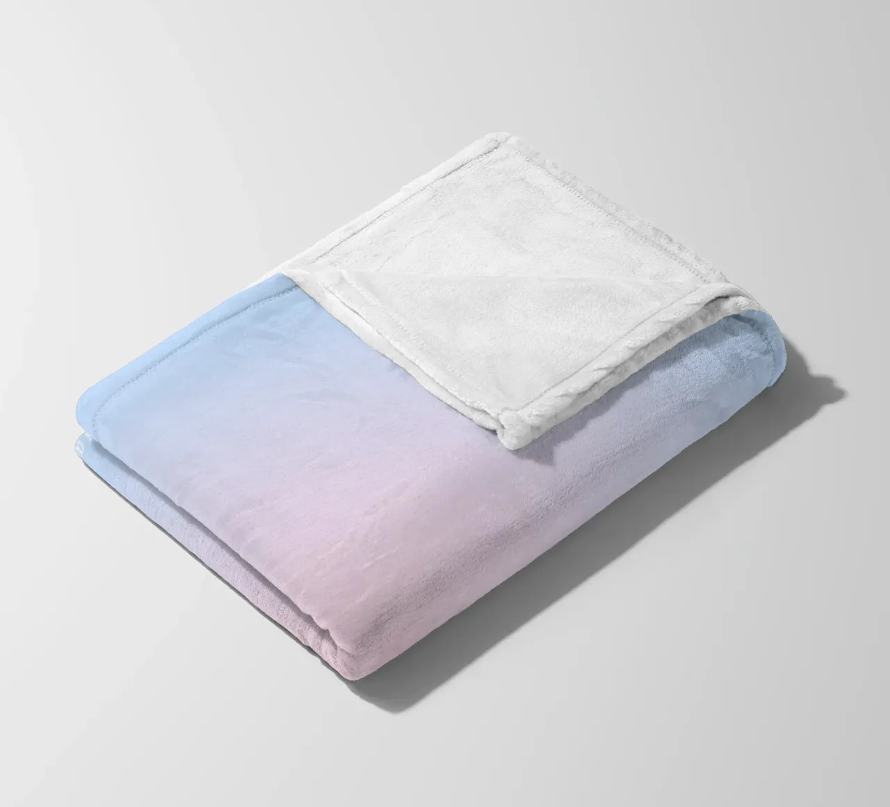 Numero dell'angelo 333 Aura Gradient Print - Supporto e percorso coperta in pile da homdeco