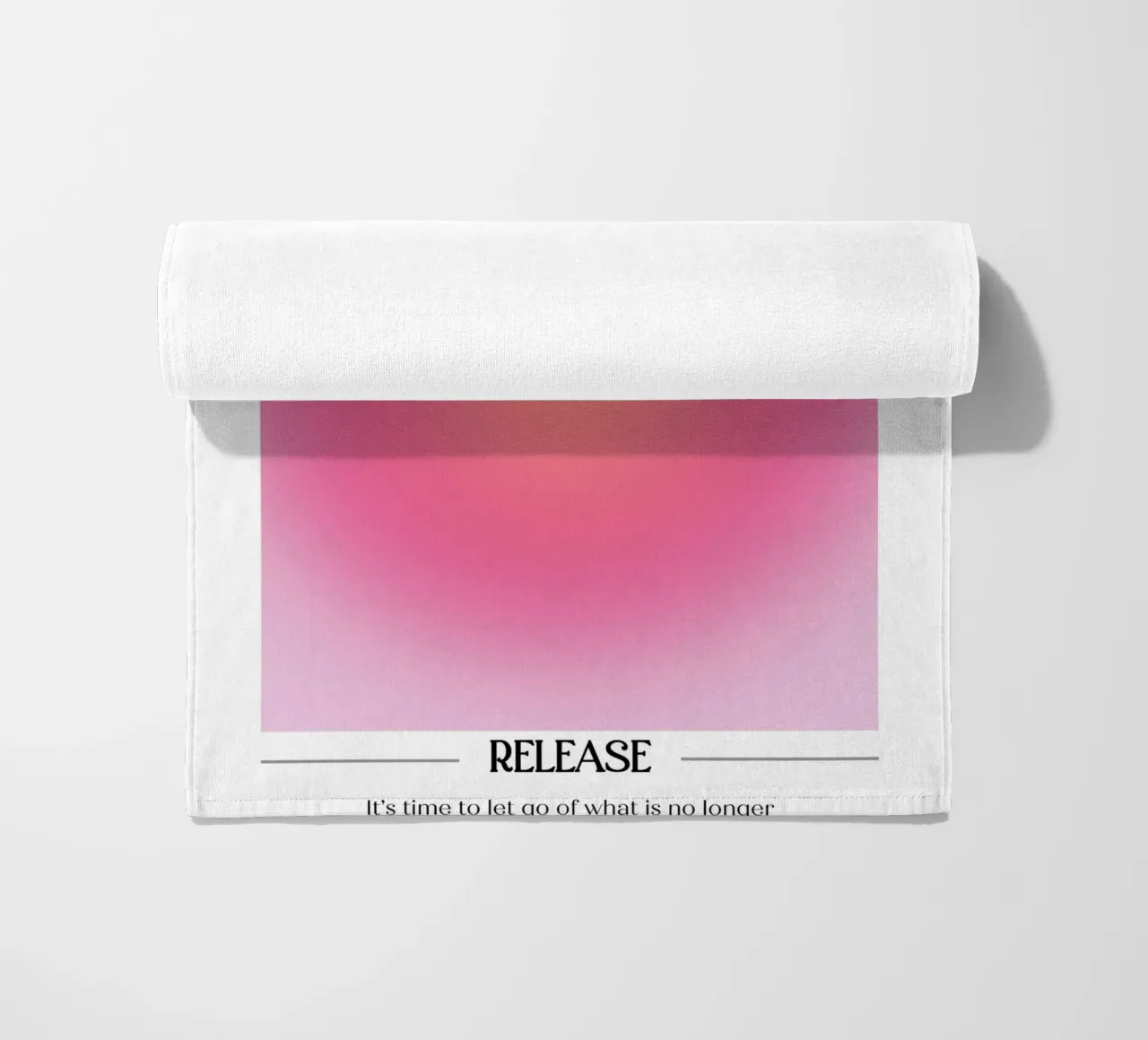 Angelo numero 999 Aura Gradient Print - Rilascio e crescita telo mare da homdeco