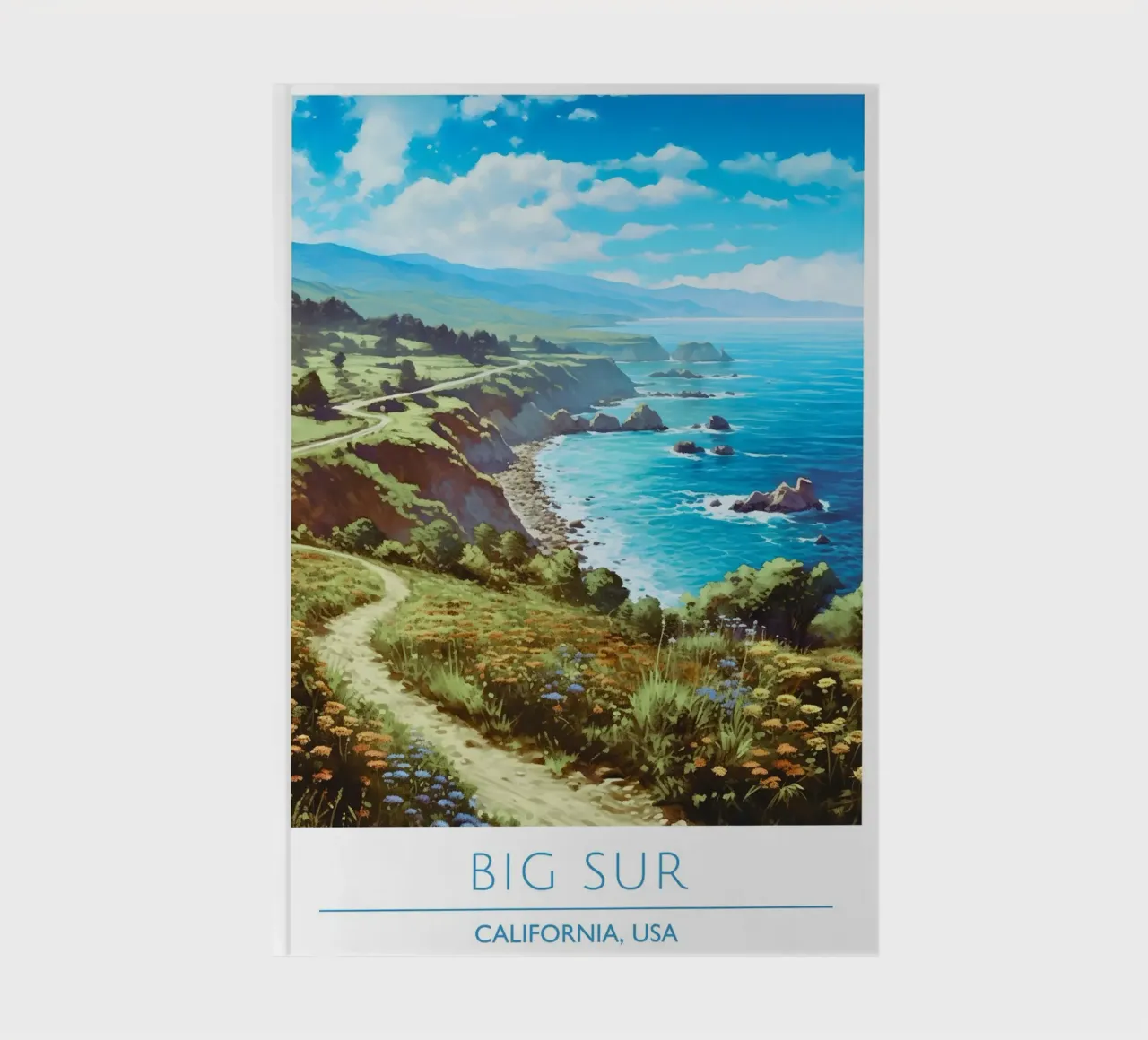 Aura Collection 2023 - Support 333 Gradient Art Print carnet de notes de homdeco