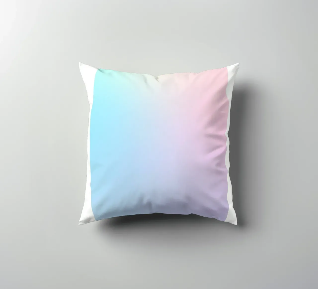 Angelo Numero 333 Aura Gradient Print - Sentiero Divino cuscino da homdeco