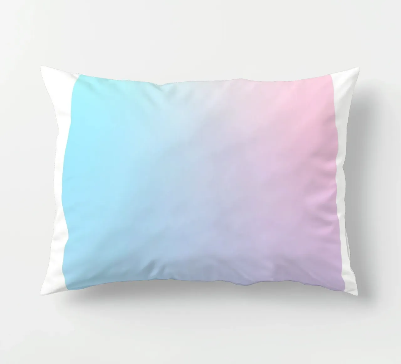 Angelo Numero 333 Aura Gradient Print - Sentiero Divino cuscino da homdeco