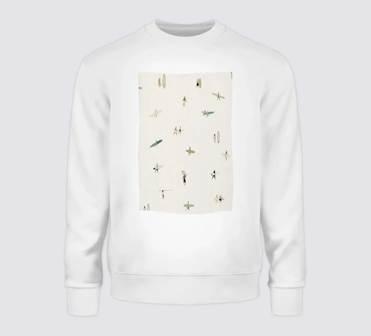 Tiny Surfers sweat de Isabelle Vandeplassche