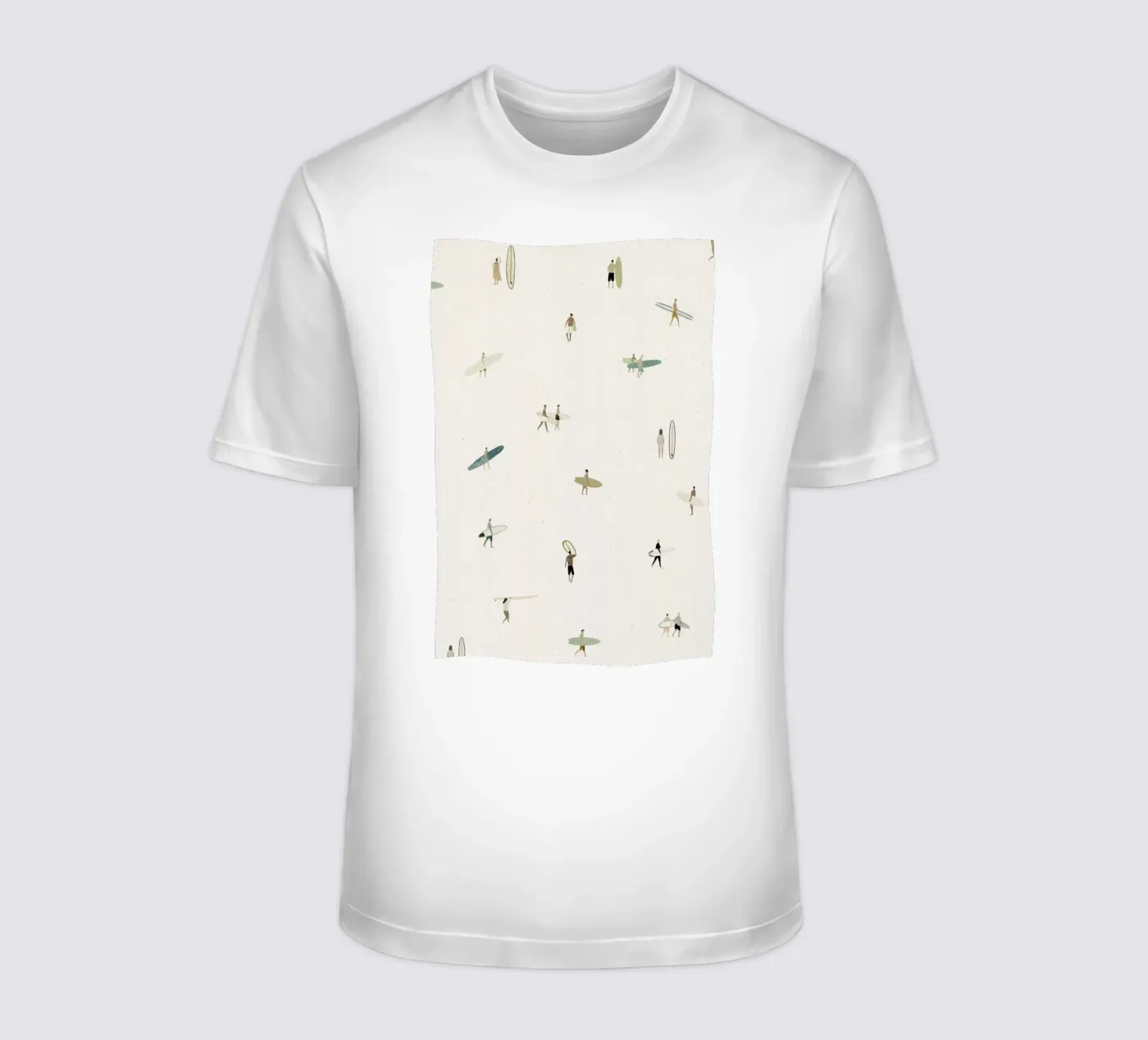 Tiny Surfers t-shirt da Isabelle Vandeplassche