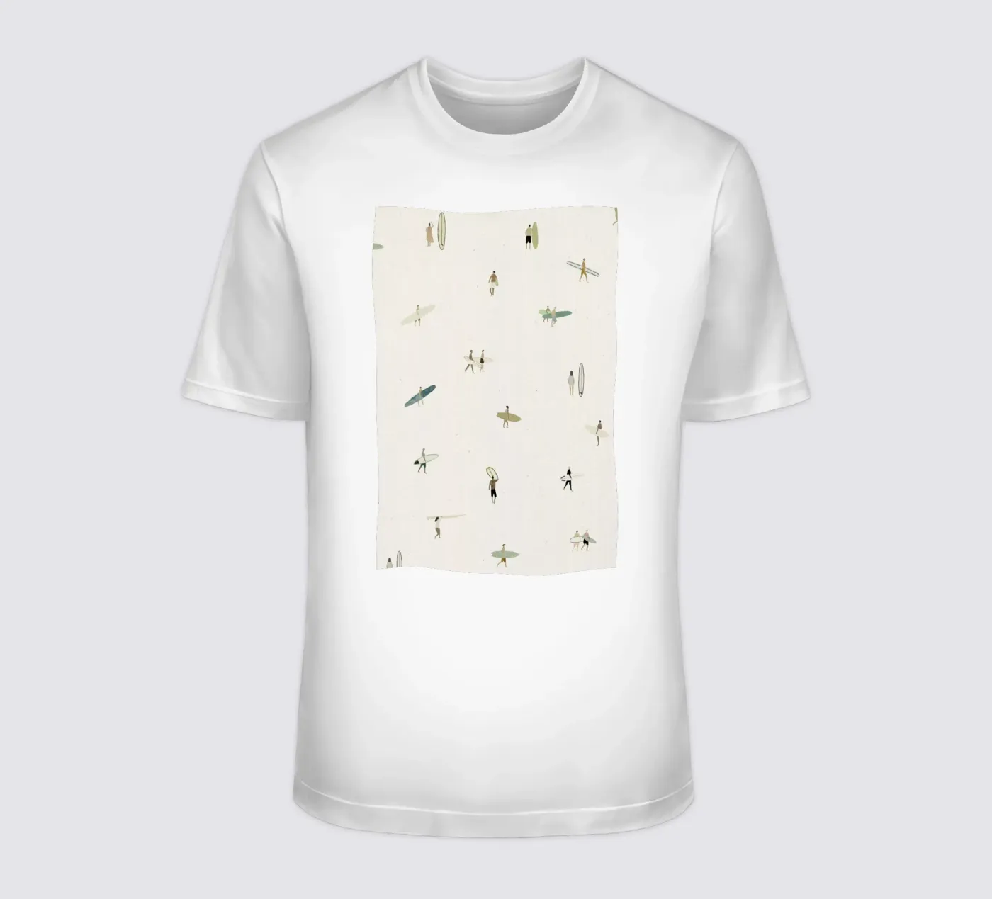 Tiny Surfers t-shirt da Isabelle Vandeplassche
