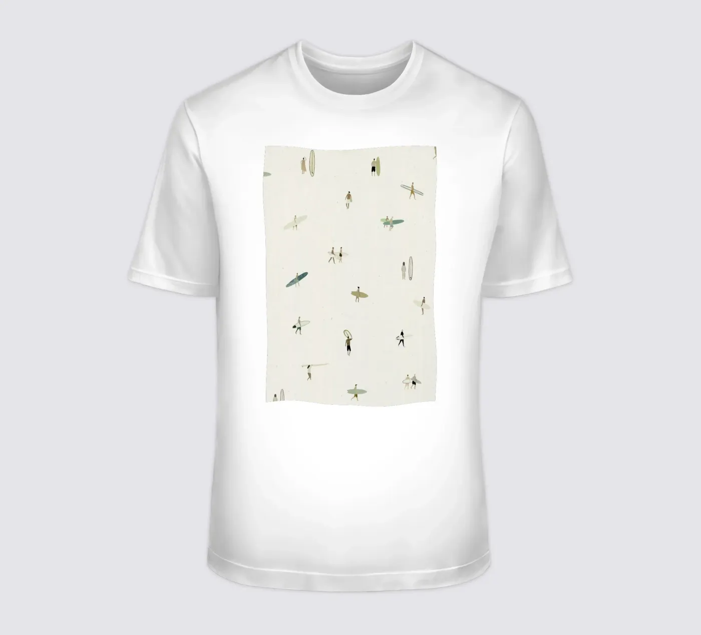 Tiny Surfers t-shirt da Isabelle Vandeplassche