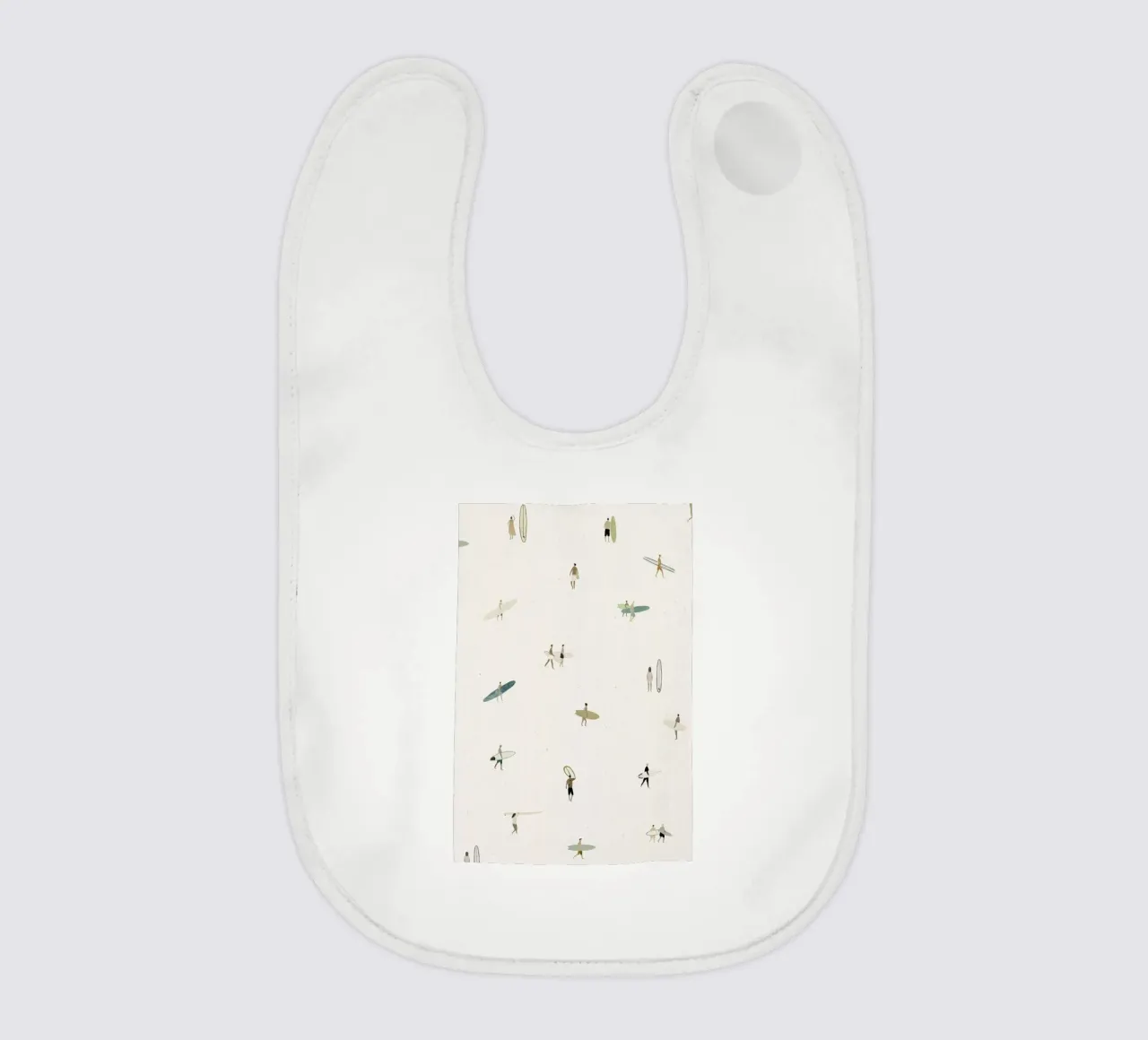 Tiny Surfers Babylätzchen von Isabelle Vandeplassche