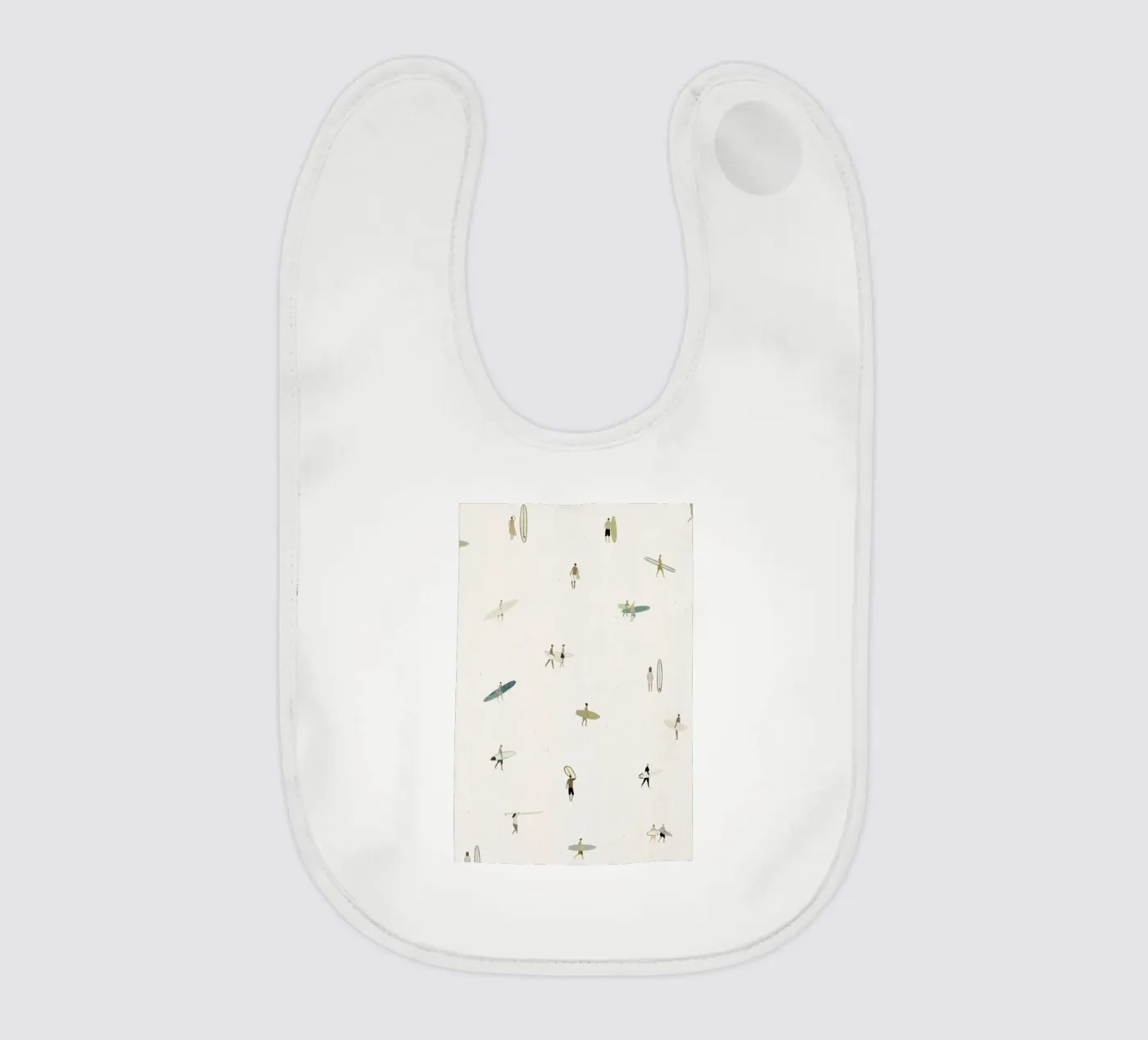 Tiny Surfers bavaglino da Isabelle Vandeplassche