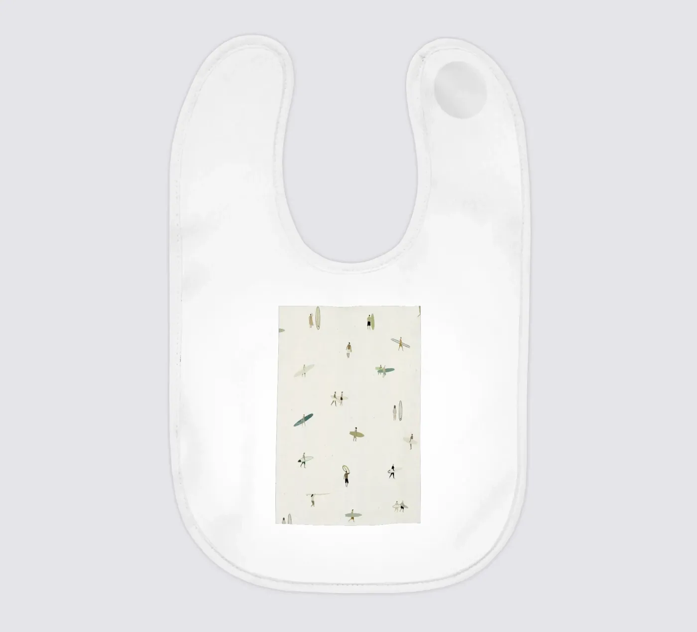 Tiny Surfers bavaglino da Isabelle Vandeplassche