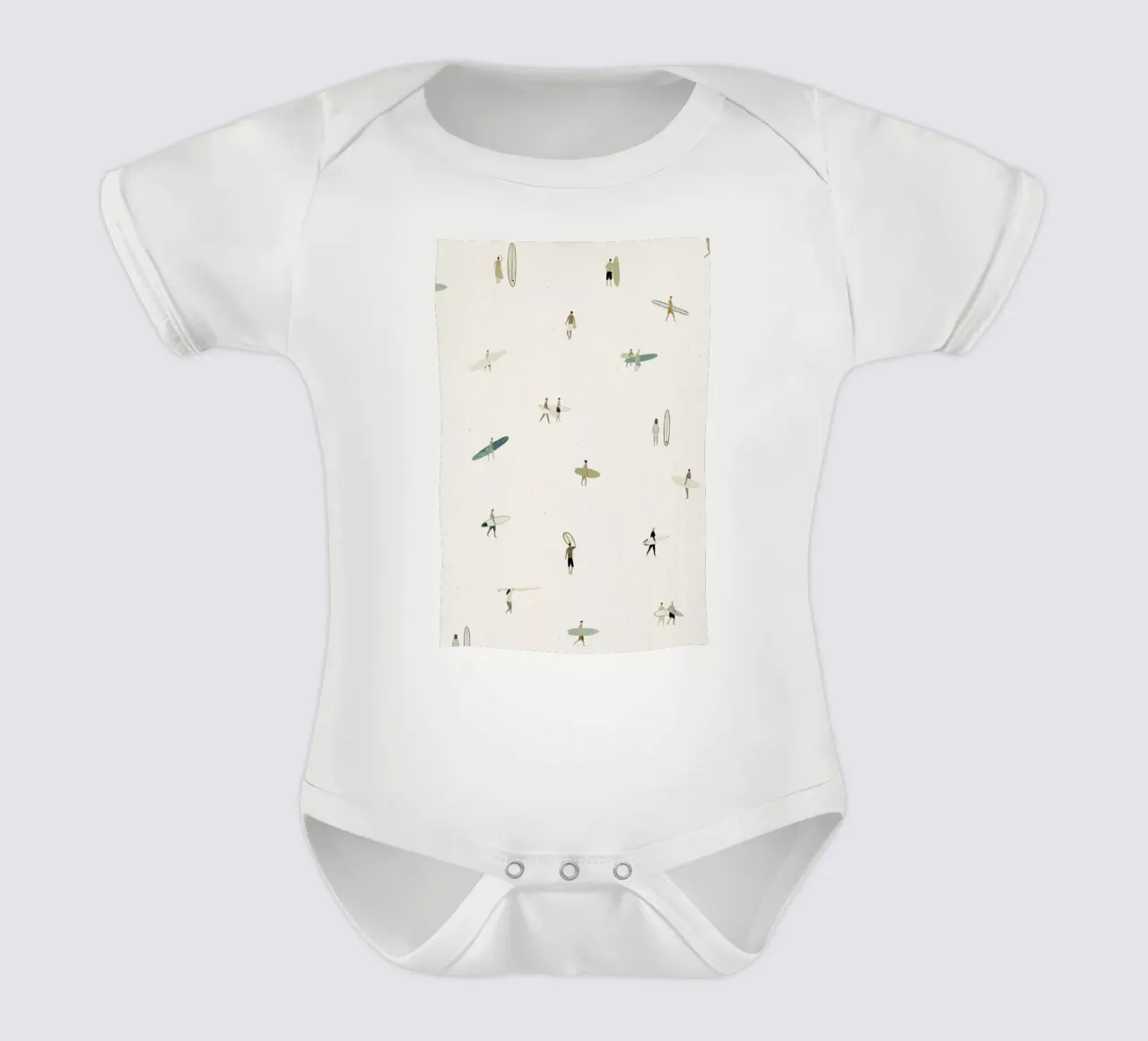 Tiny Surfers body bébé de Isabelle Vandeplassche