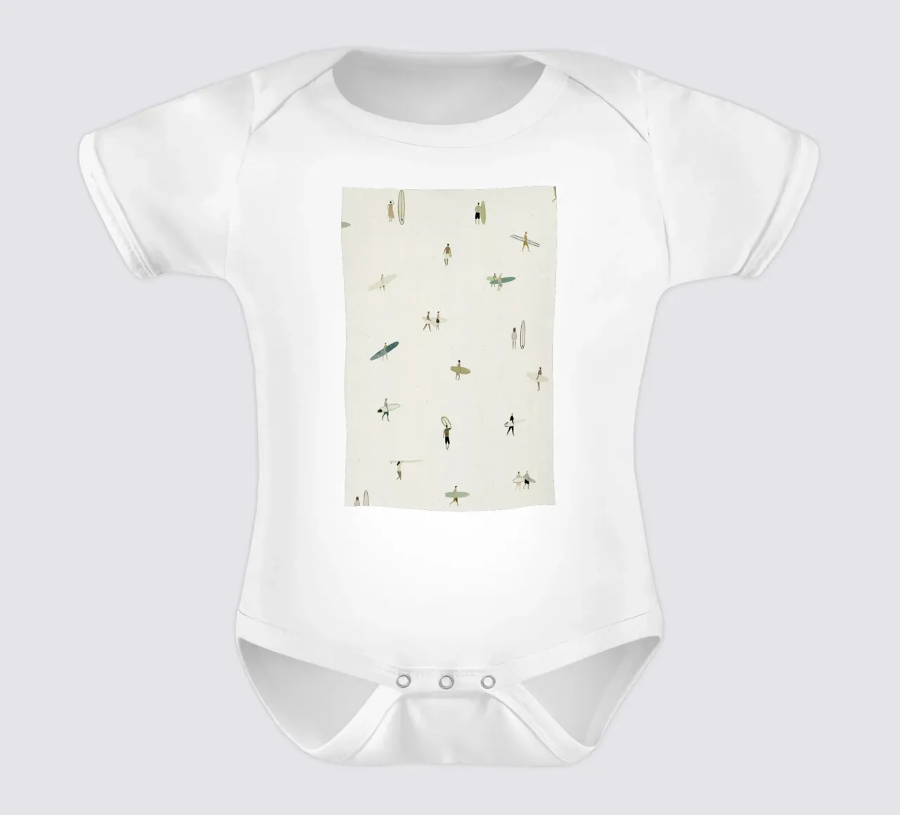 Tiny Surfers body bébé de Isabelle Vandeplassche