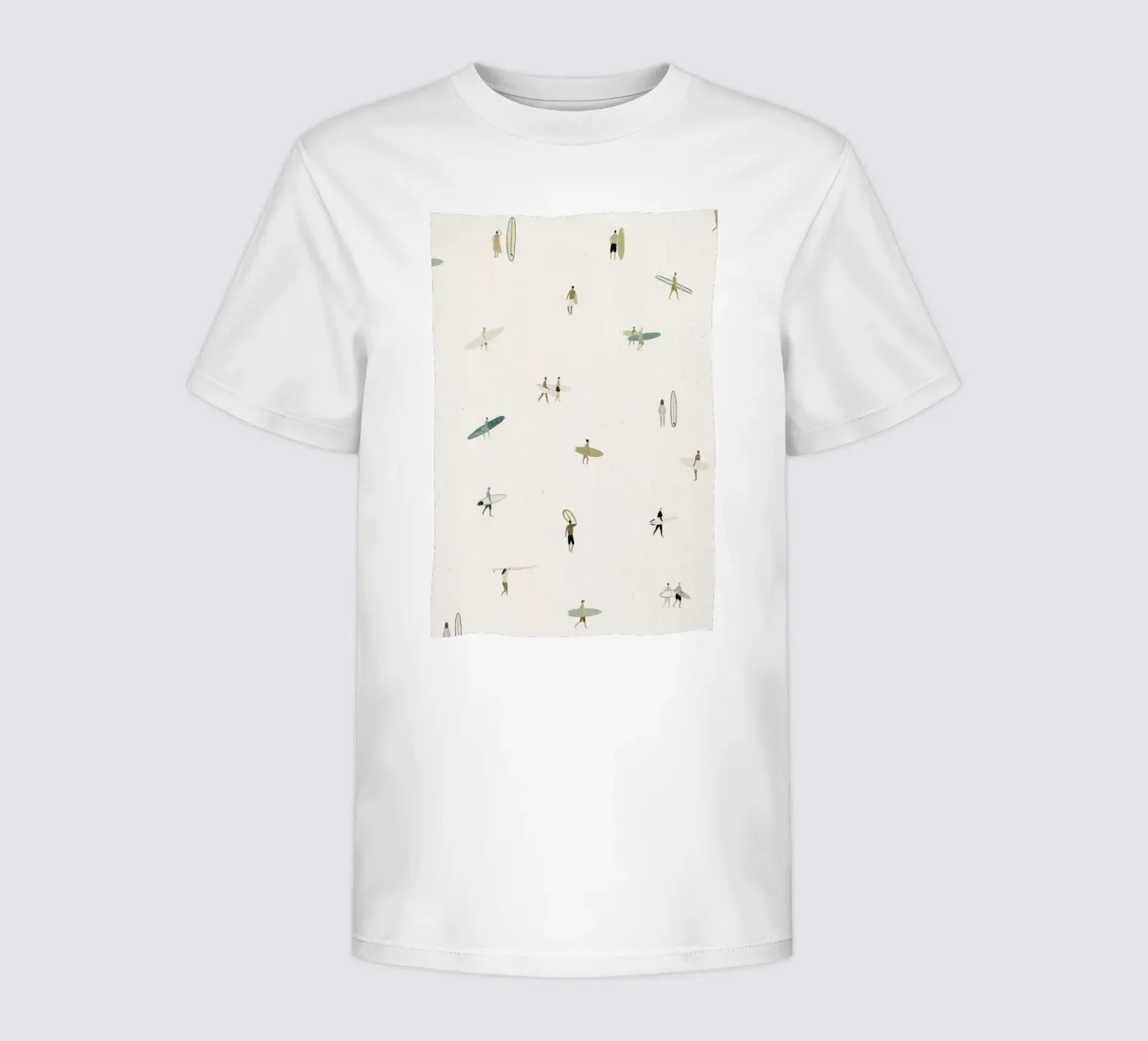 Tiny Surfers kinder t-shirt van Isabelle Vandeplassche