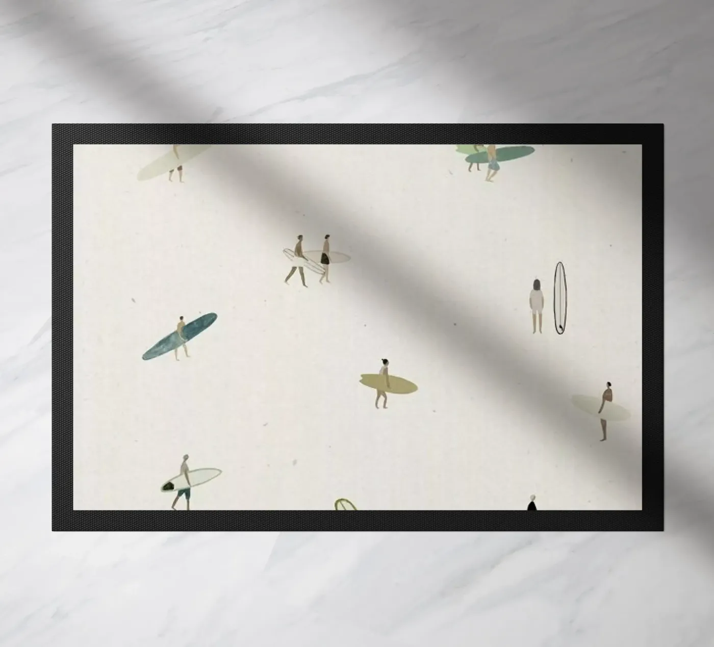 Tiny Surfers zerbino da Isabelle Vandeplassche