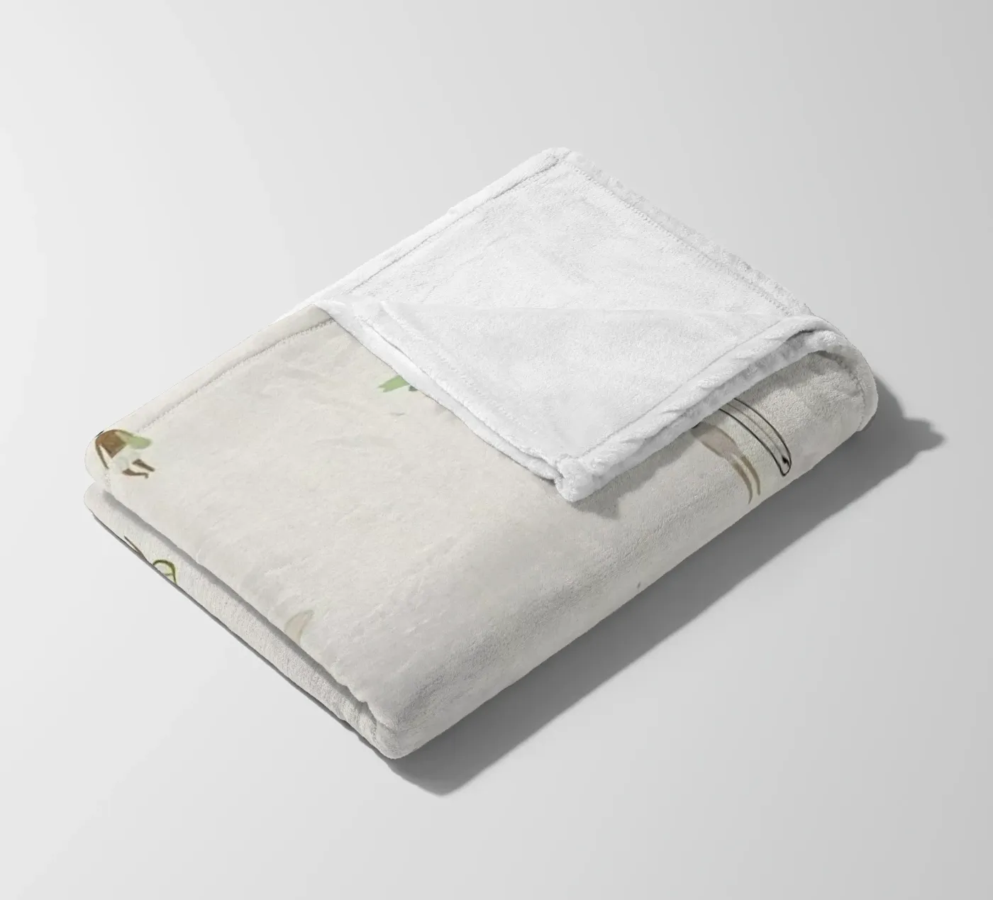 Tiny Surfers coperta in pile da Isabelle Vandeplassche