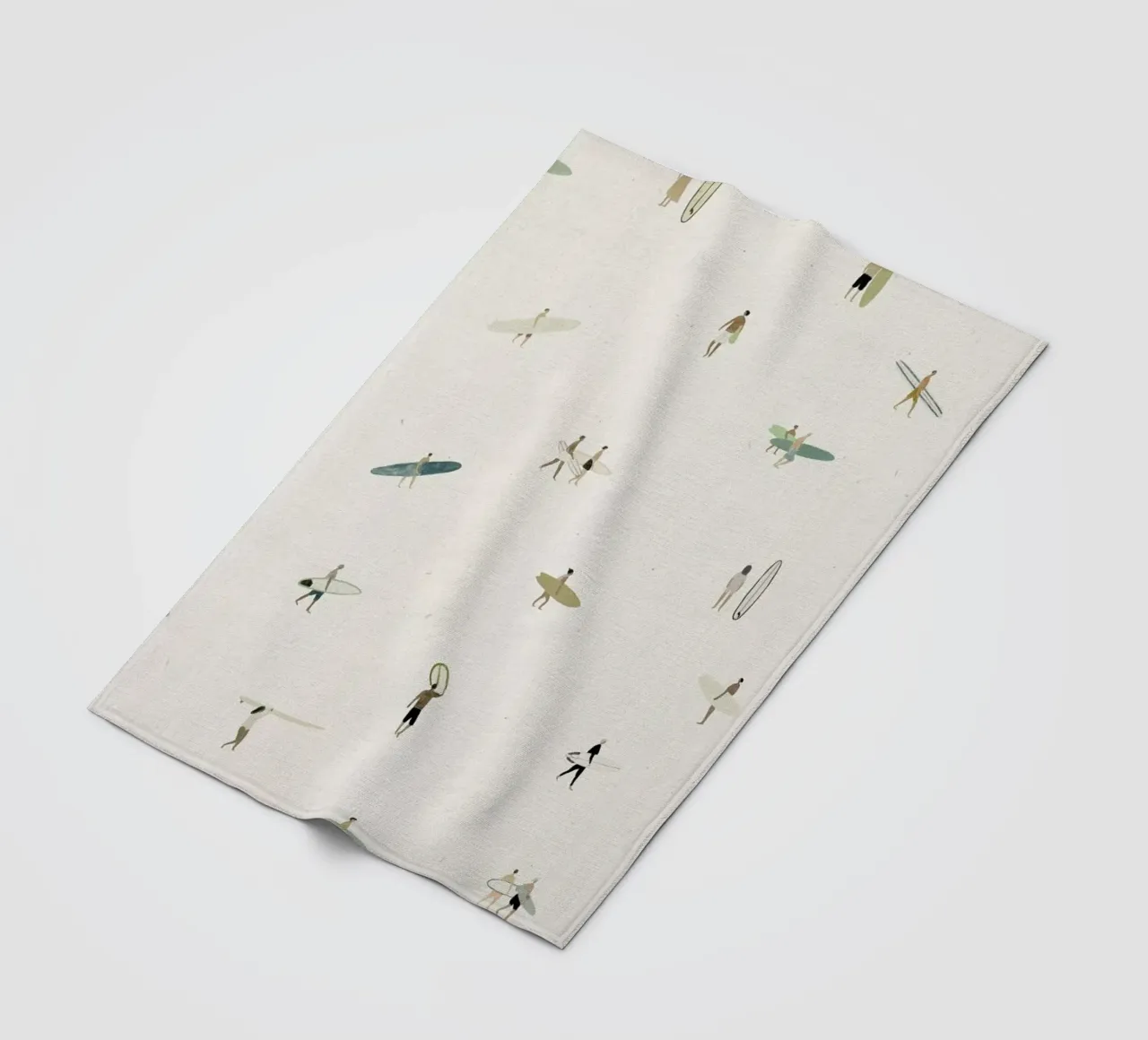 Tiny Surfers Fleecedecke von Isabelle Vandeplassche