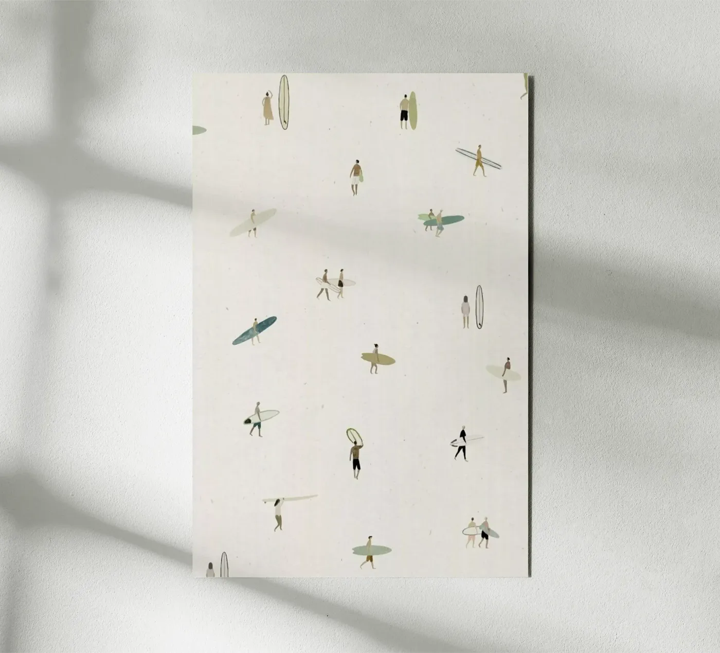 Tiny Surfers pannello forex da Isabelle Vandeplassche