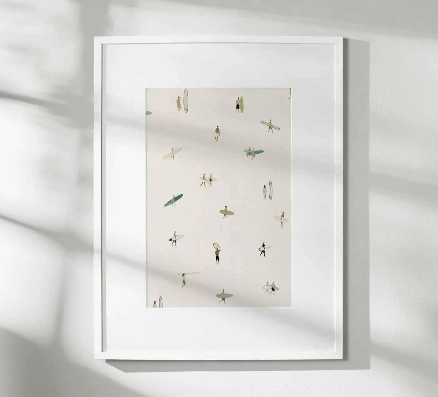 Tiny Surfers poster de Isabelle Vandeplassche
