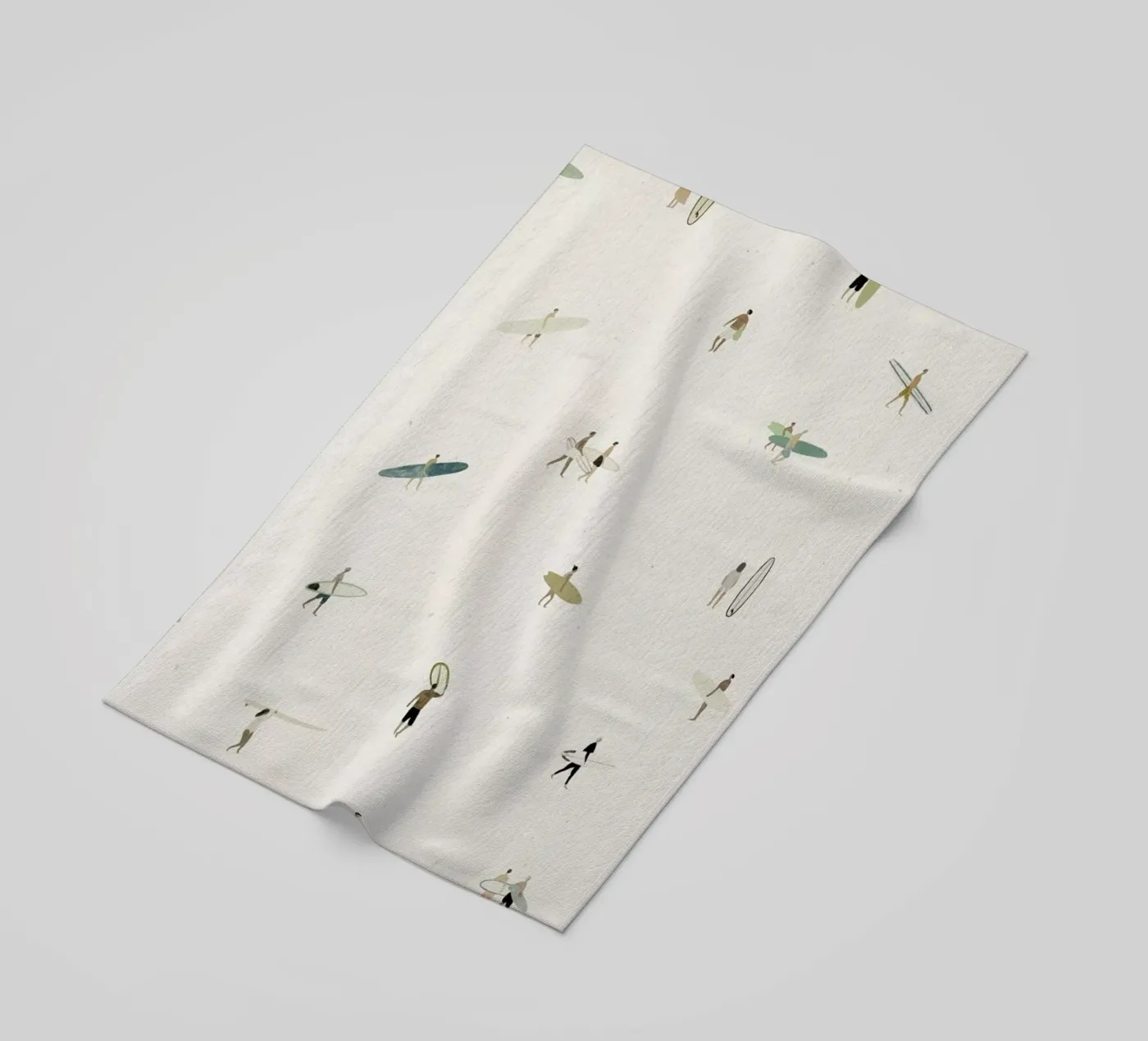 Tiny Surfers telo mare da Isabelle Vandeplassche