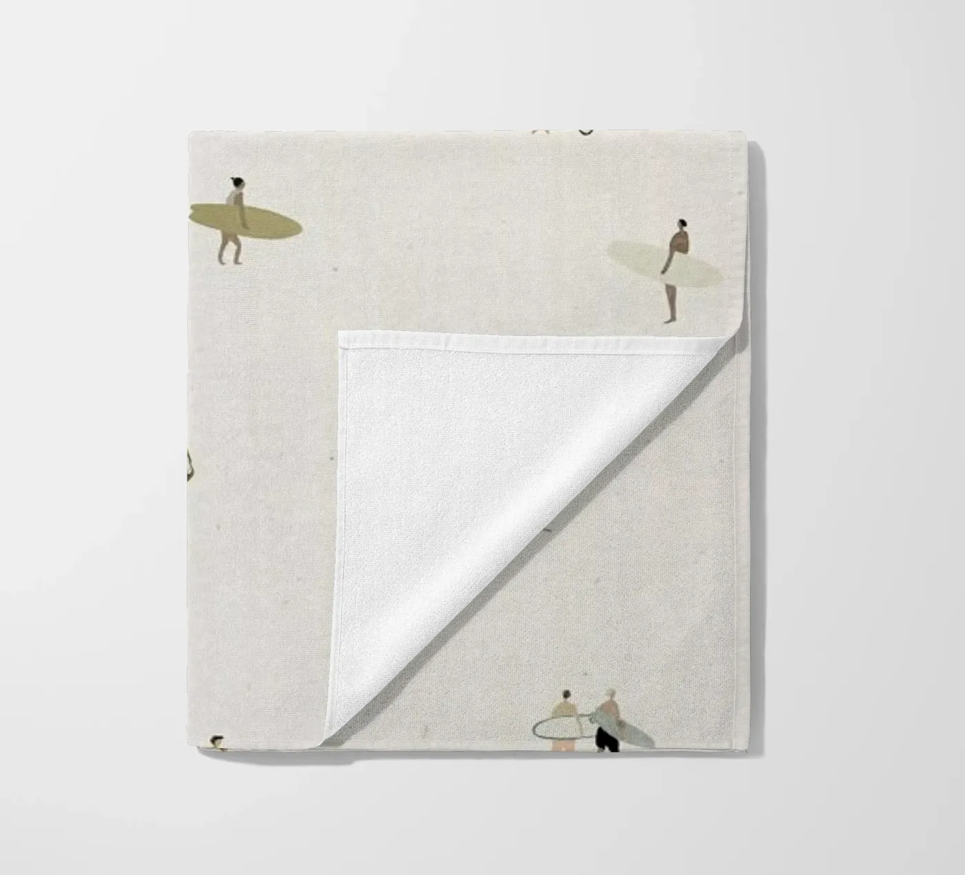 Tiny Surfers telo mare da Isabelle Vandeplassche