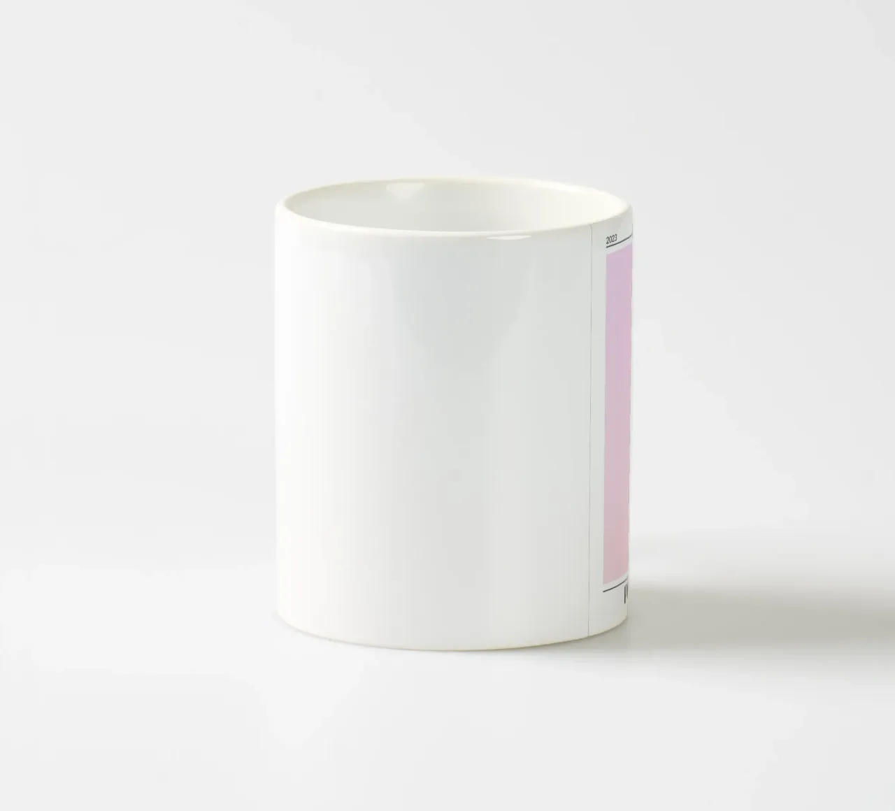 Gradient Gallery 2023 - Positiviteit Pastel Ombre Print keramische mok van homdeco