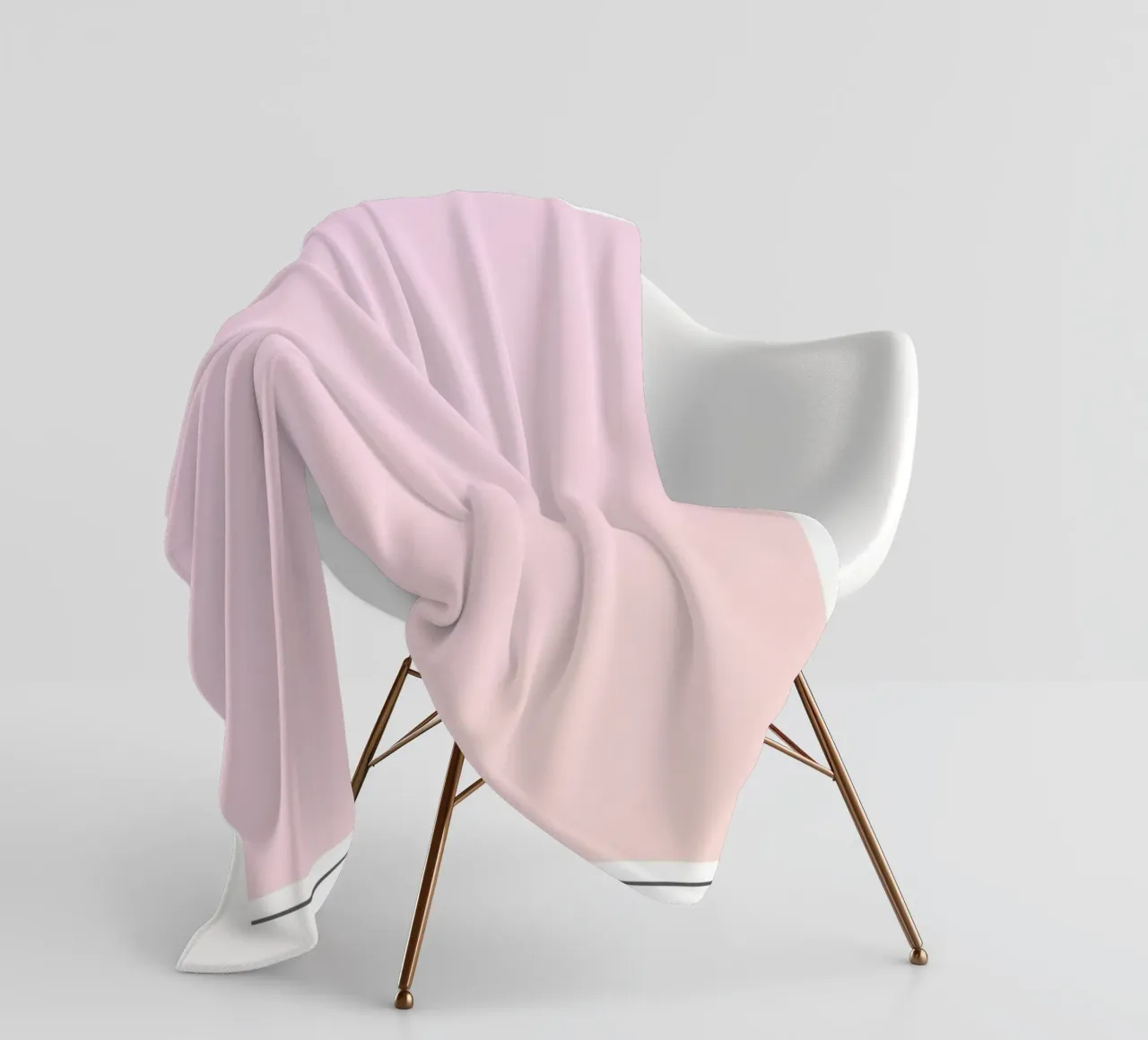 Gradient Gallery 2023 - Stampa Ombre Pastello Positività coperta in pile da homdeco
