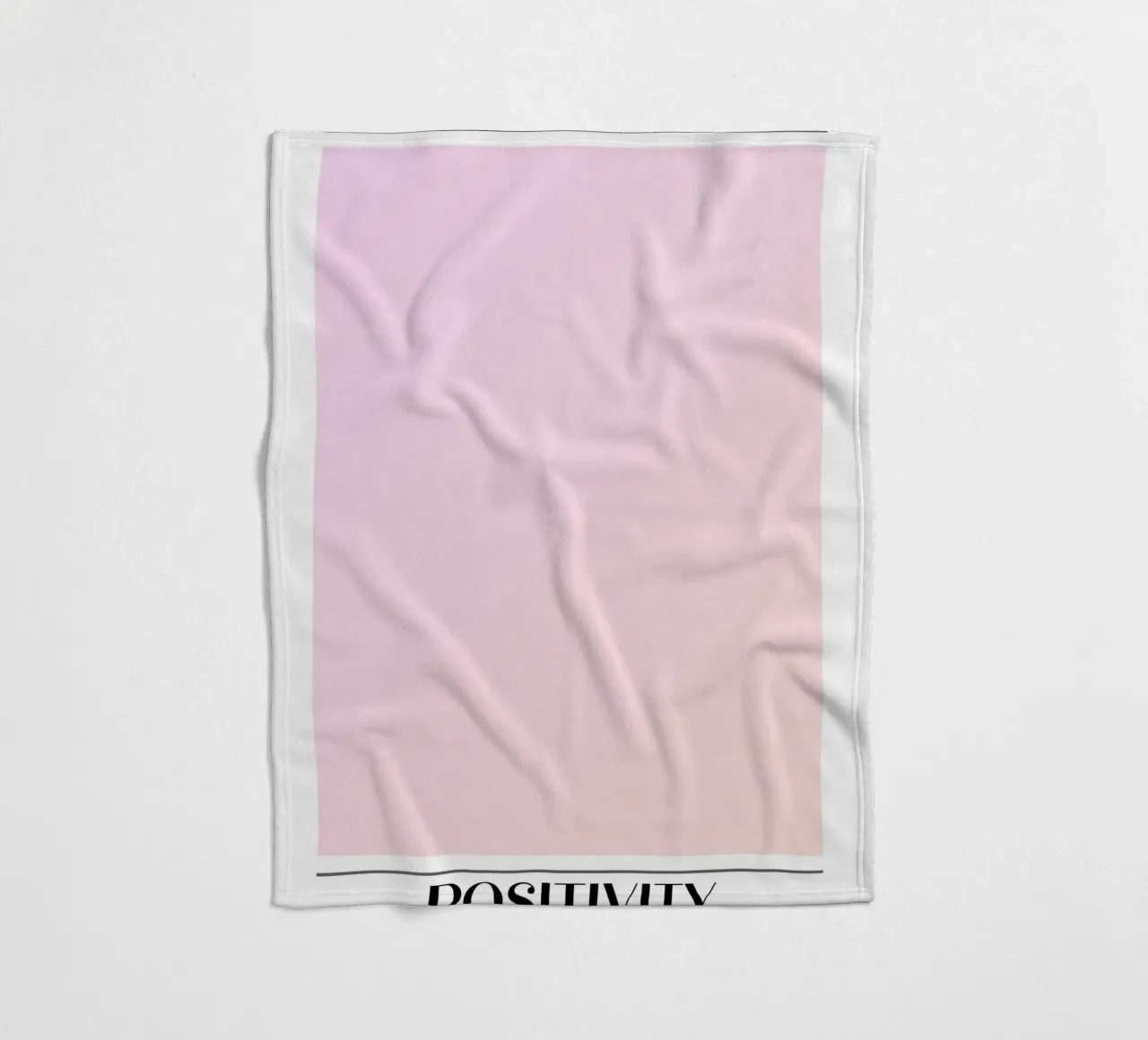Gradient Gallery 2023 - Stampa Ombre Pastello Positività coperta in pile da homdeco